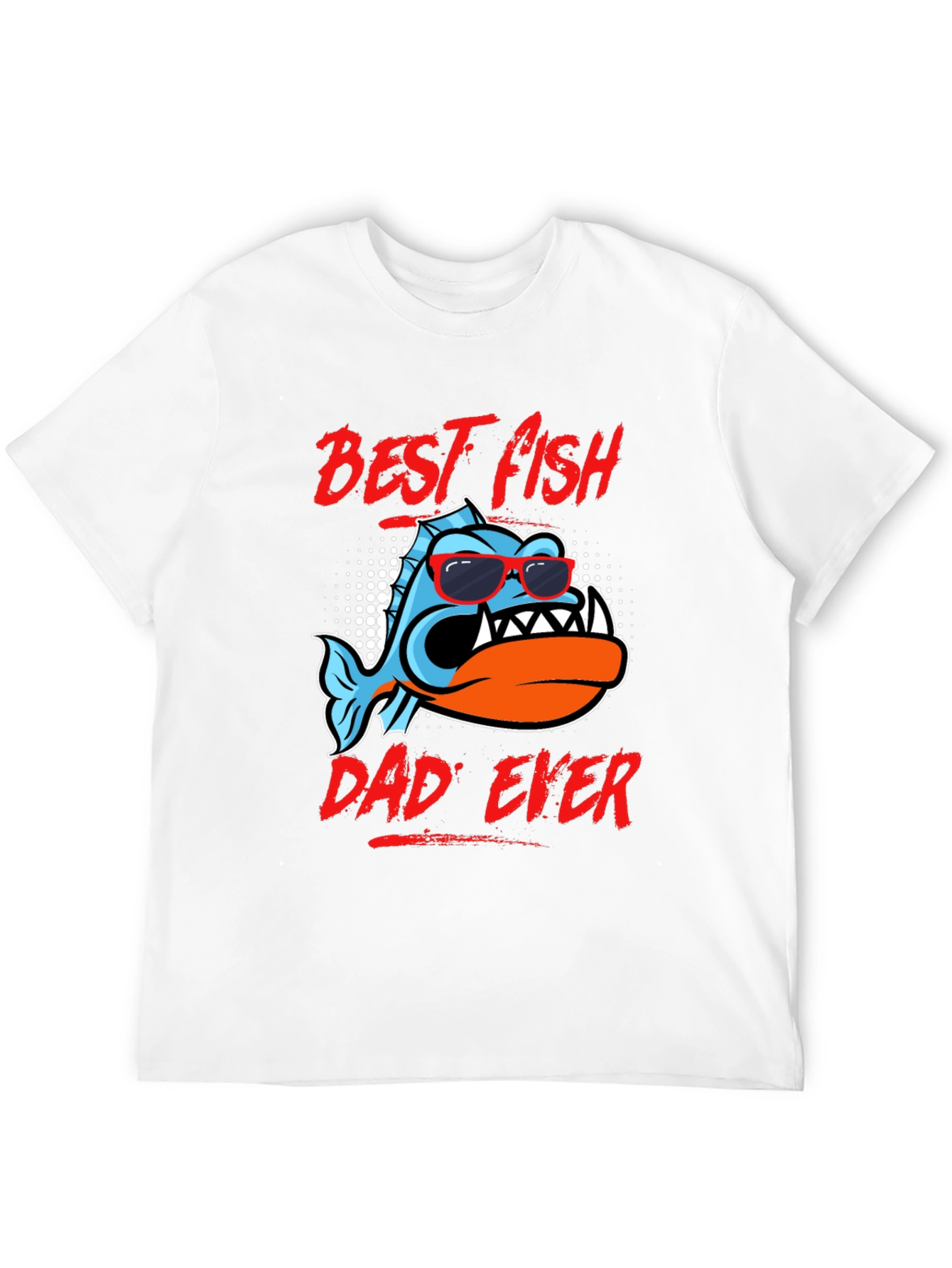 Best Fish Dad Ever Graphic Tee
