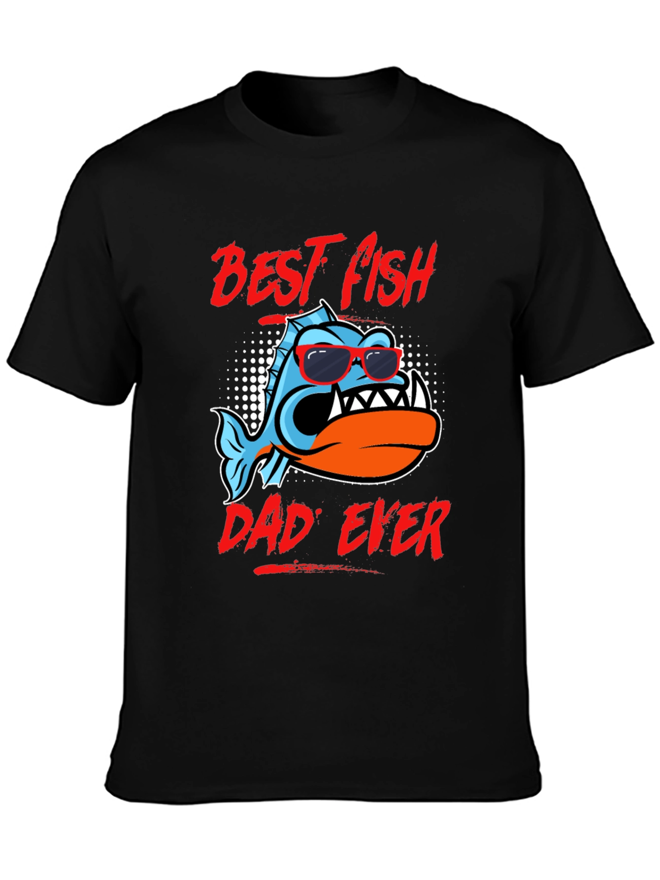 Best Fish Dad Ever Graphic Tee