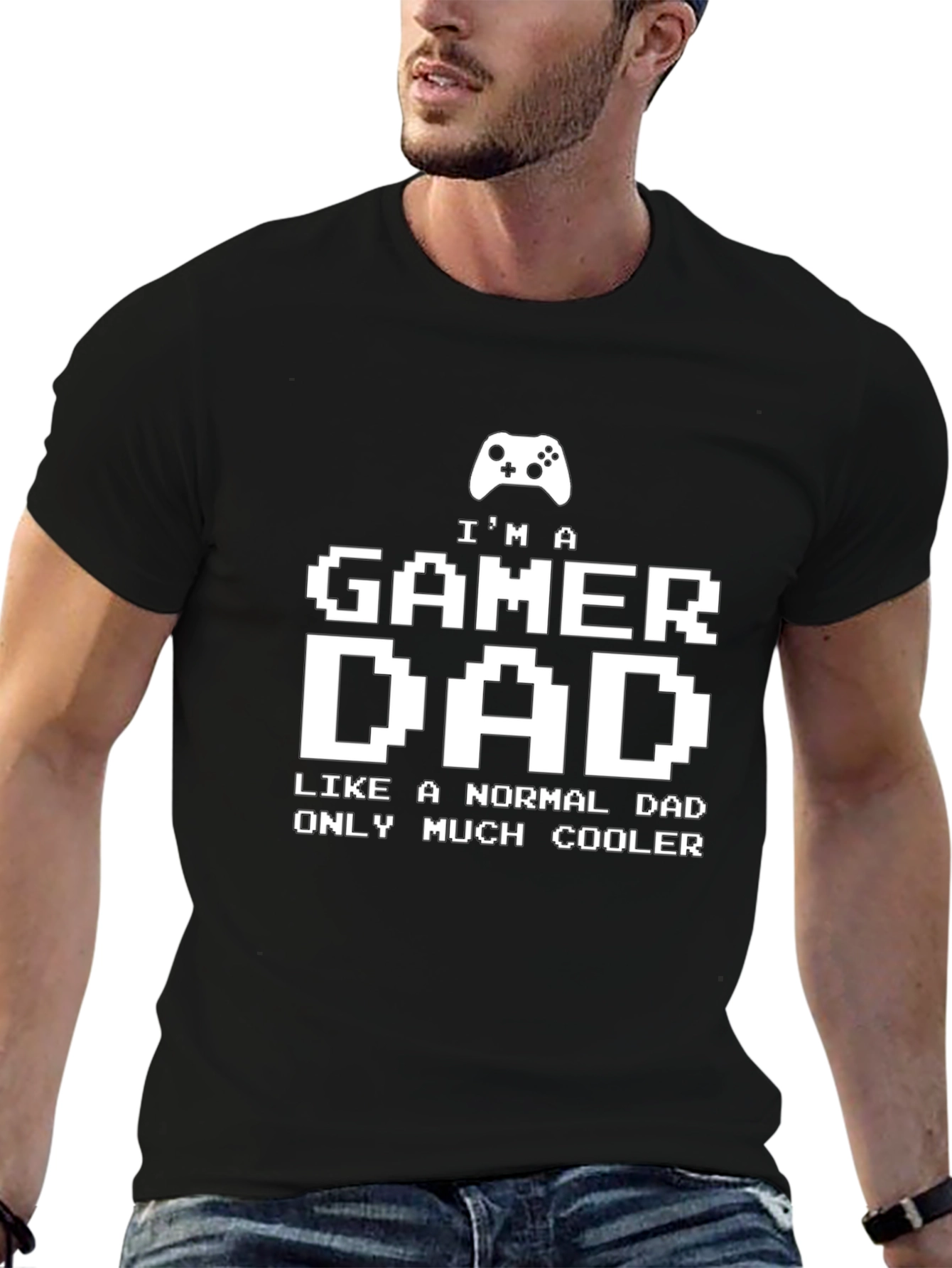 Gamer Dad T-Shirt: Cool Fathers Day Gift