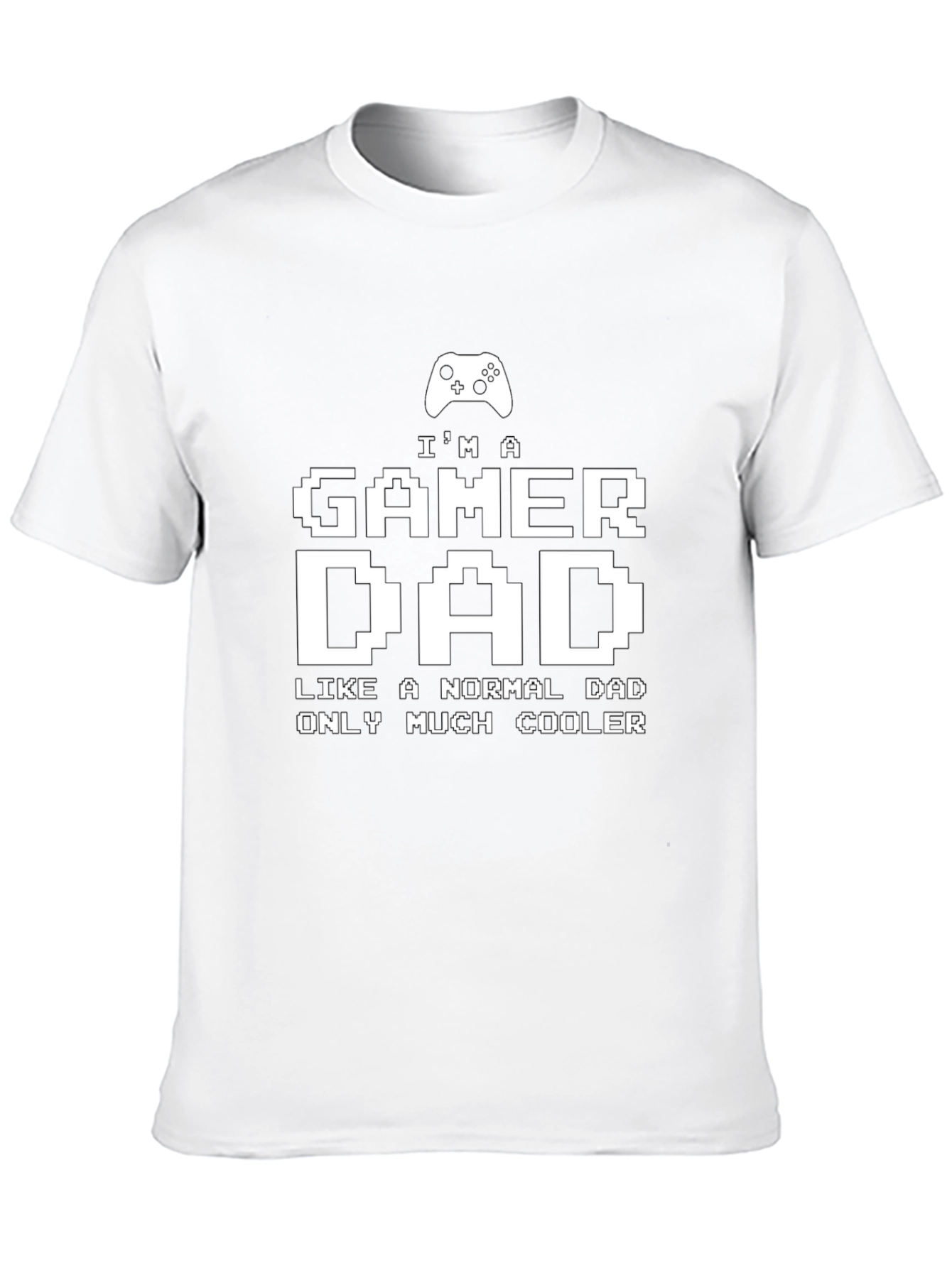 Gamer Dad T-Shirt: Cool Fathers Day Gift