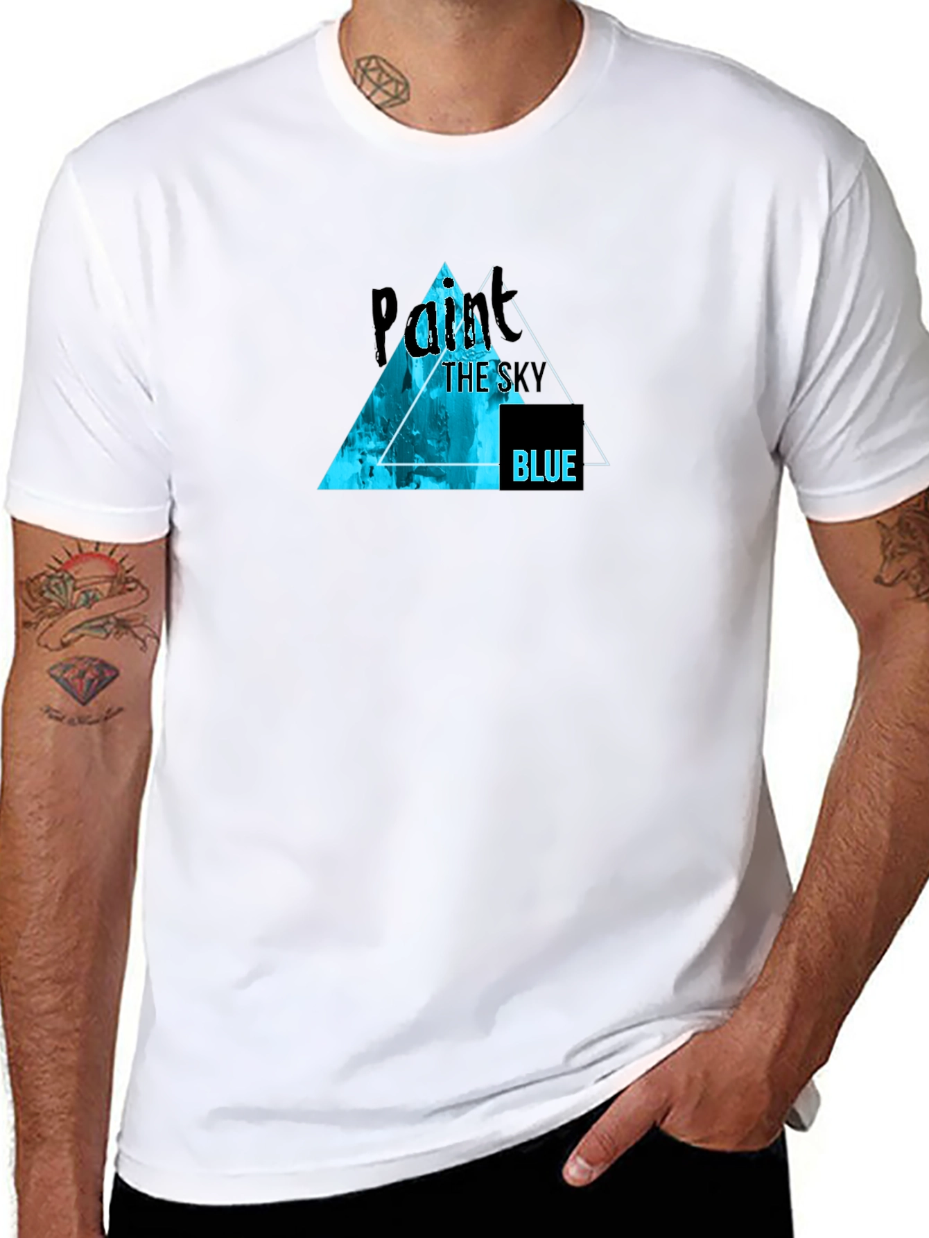 Paint The Sky Blue T-Shirt