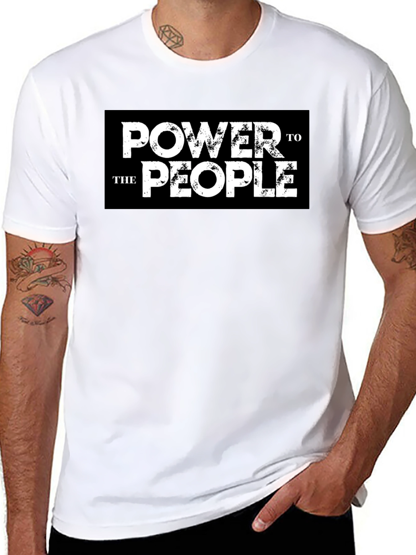 Power to the People Graphic T-Shirt