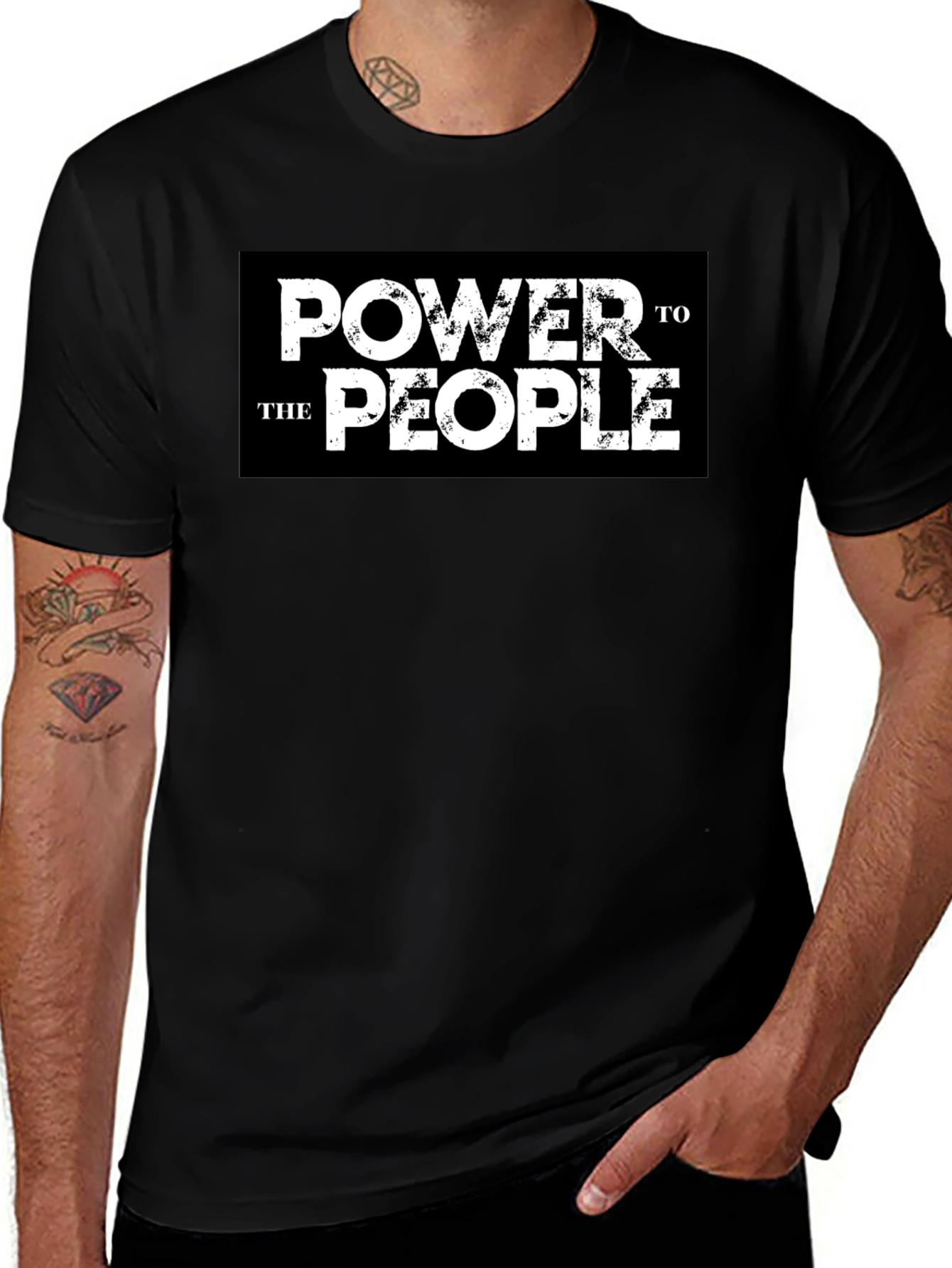 Power to the People Graphic T-Shirt