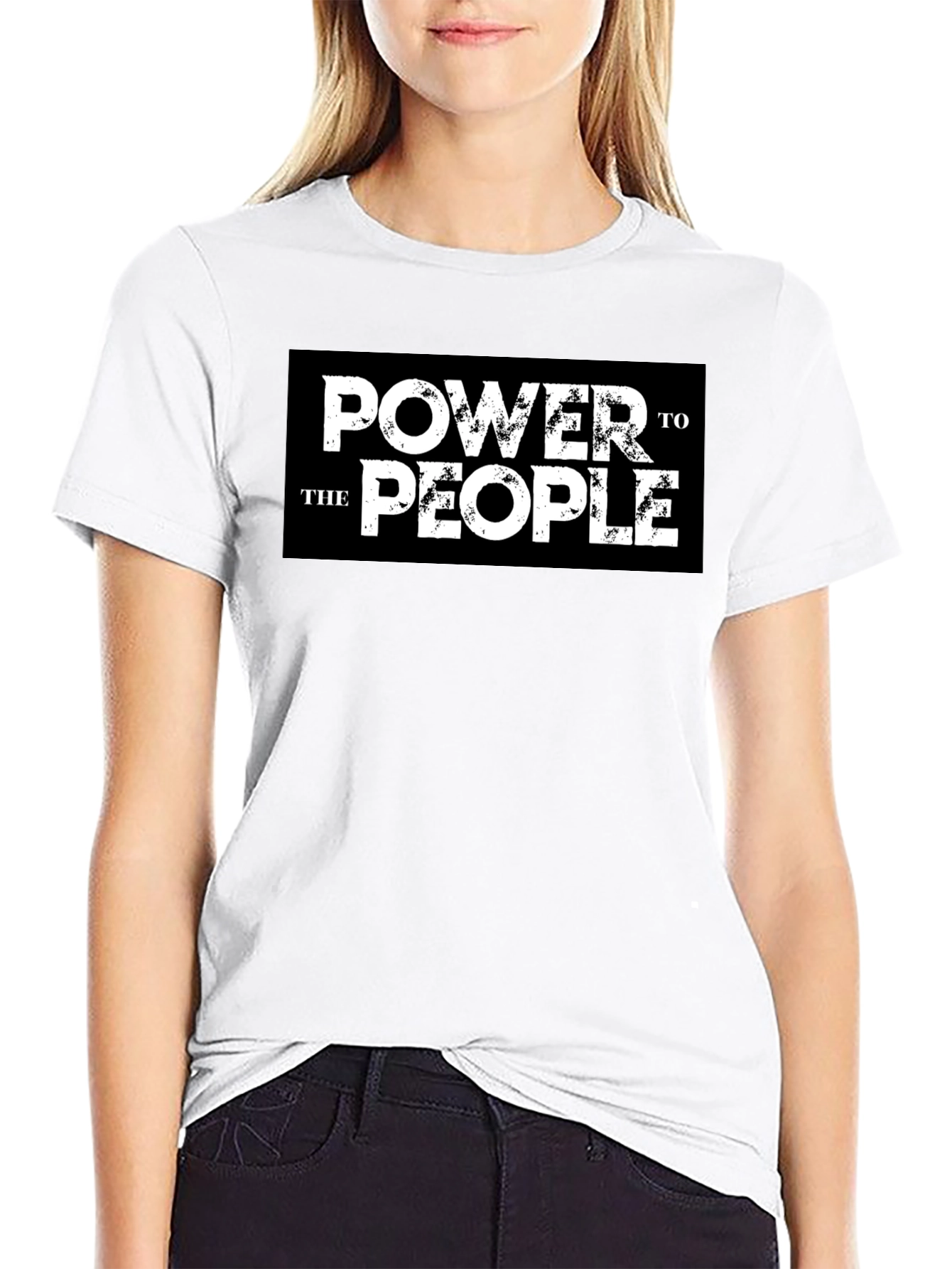 Power to the People Graphic T-Shirt