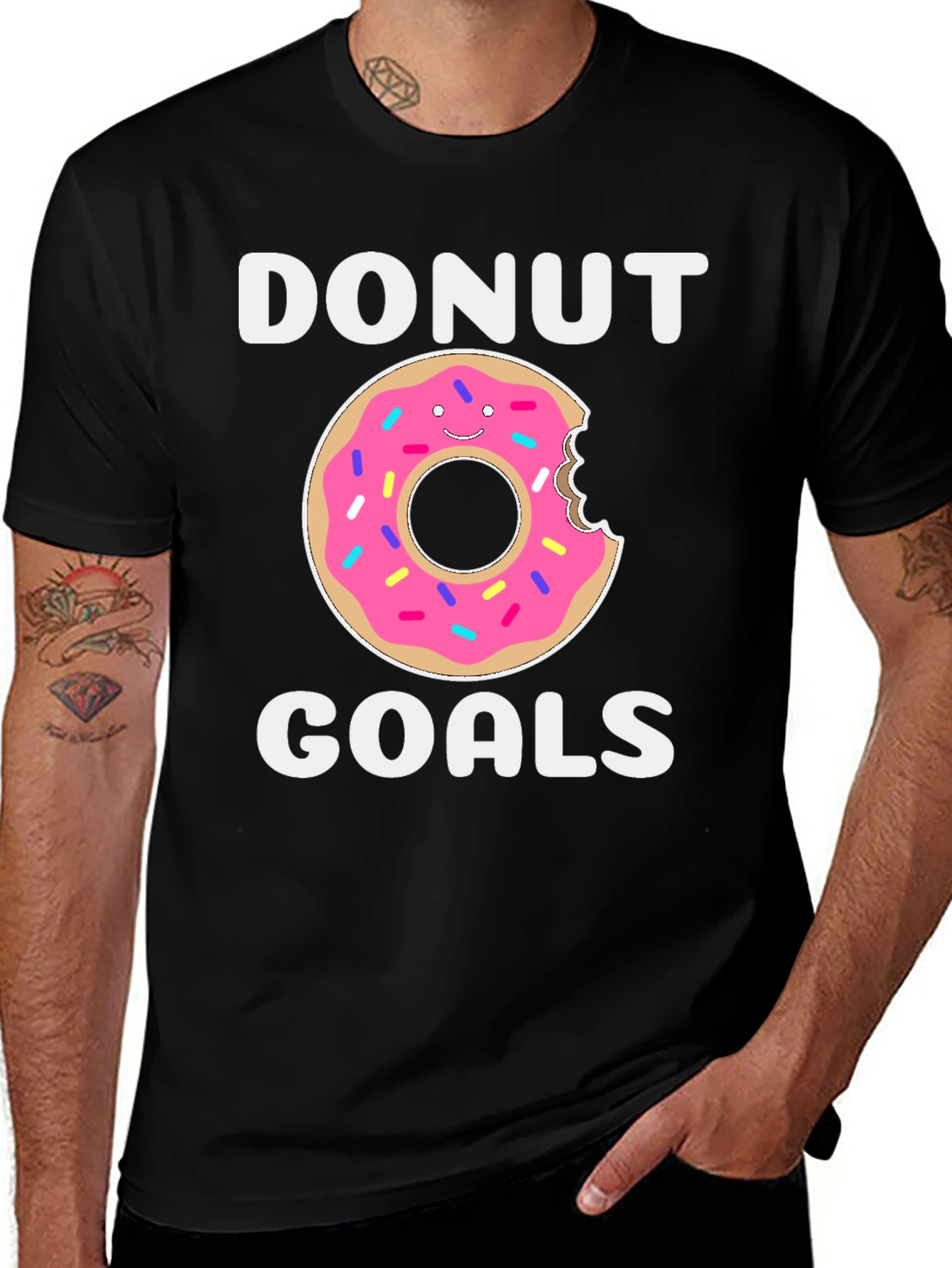 Donut Goals Graphic T-Shirt