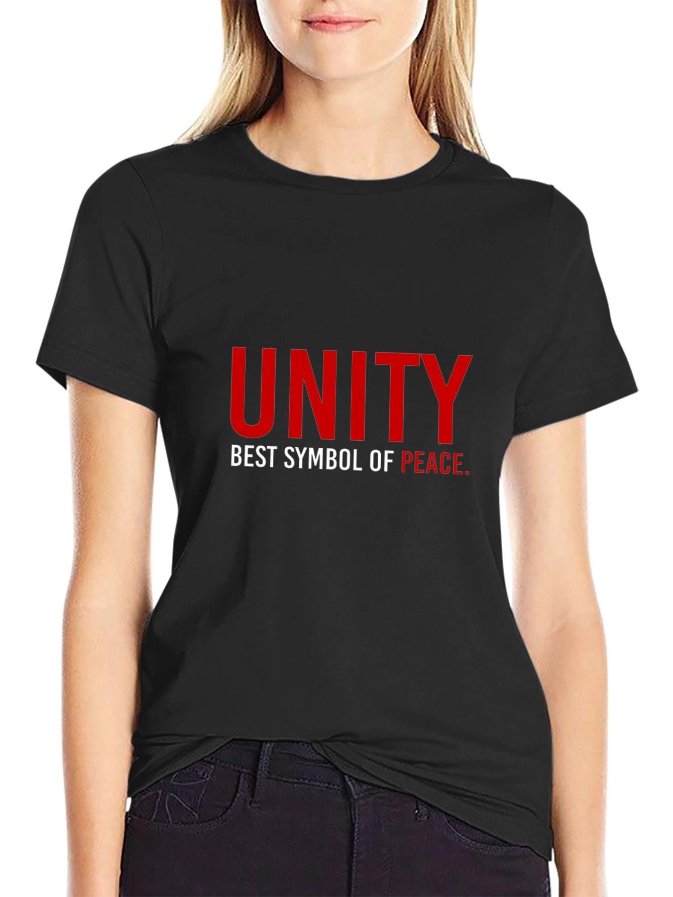 Unity: Best Symbol of Peace T-Shirt - Black