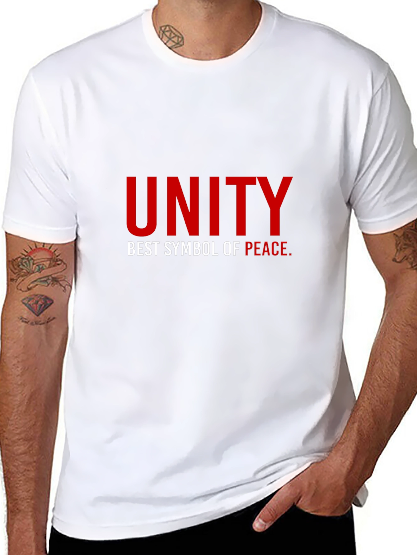 Unity: Best Symbol of Peace T-Shirt - Black