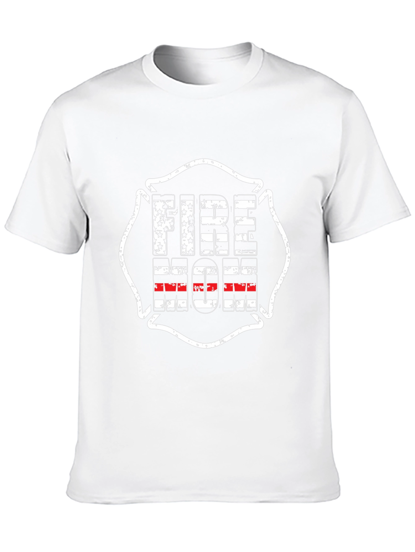 Fire Mom Graphic T-Shirt - Black Cotton Tee