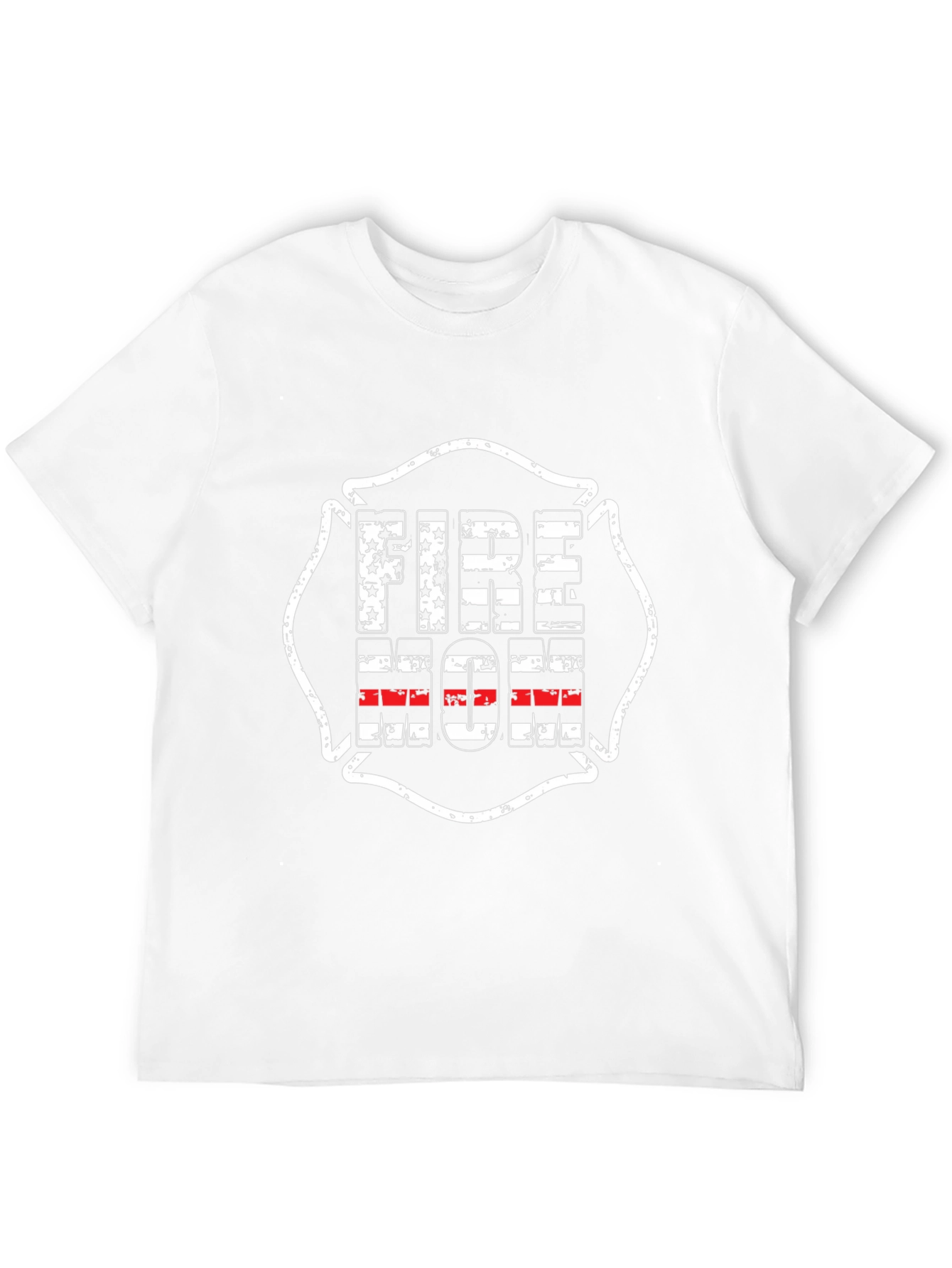 Fire Mom Graphic T-Shirt - Black Cotton Tee