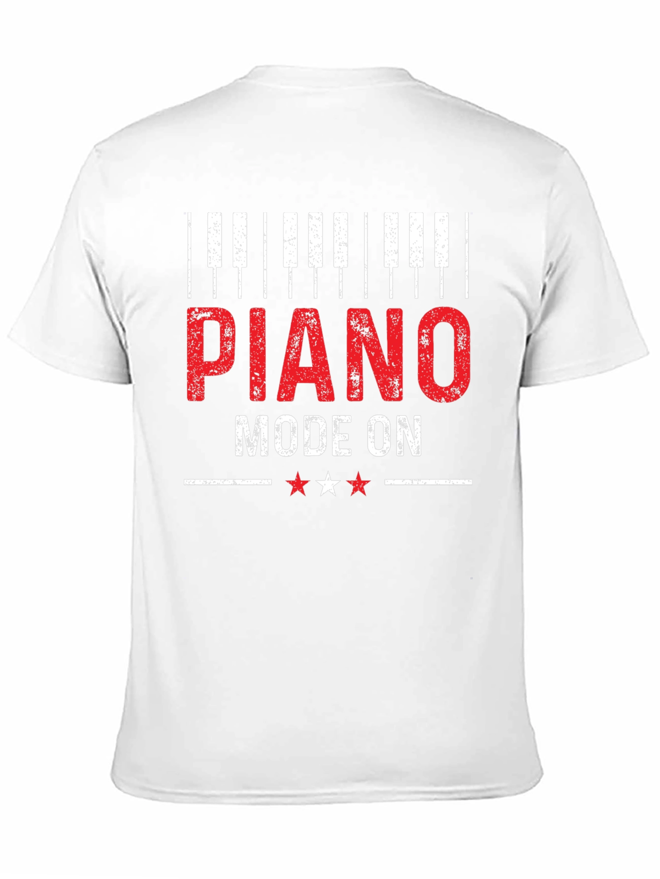 Piano Mode On Graphic T-Shirt