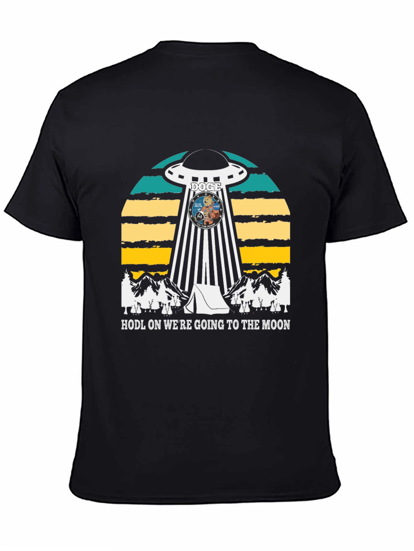 Hodl On Were Going to the Moon T-Shirt