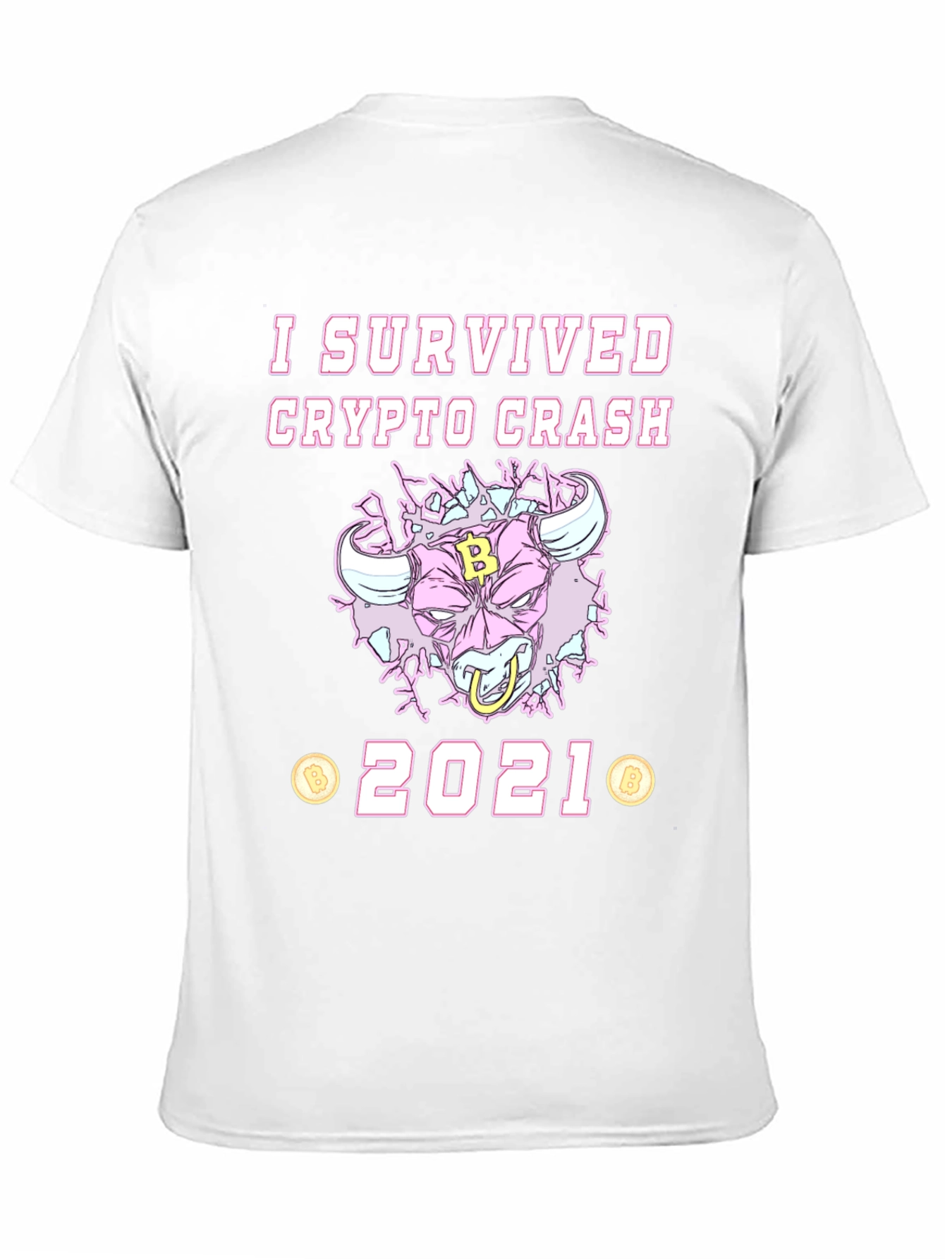 I Survived Crypto Crash 2021 Graphic Tee