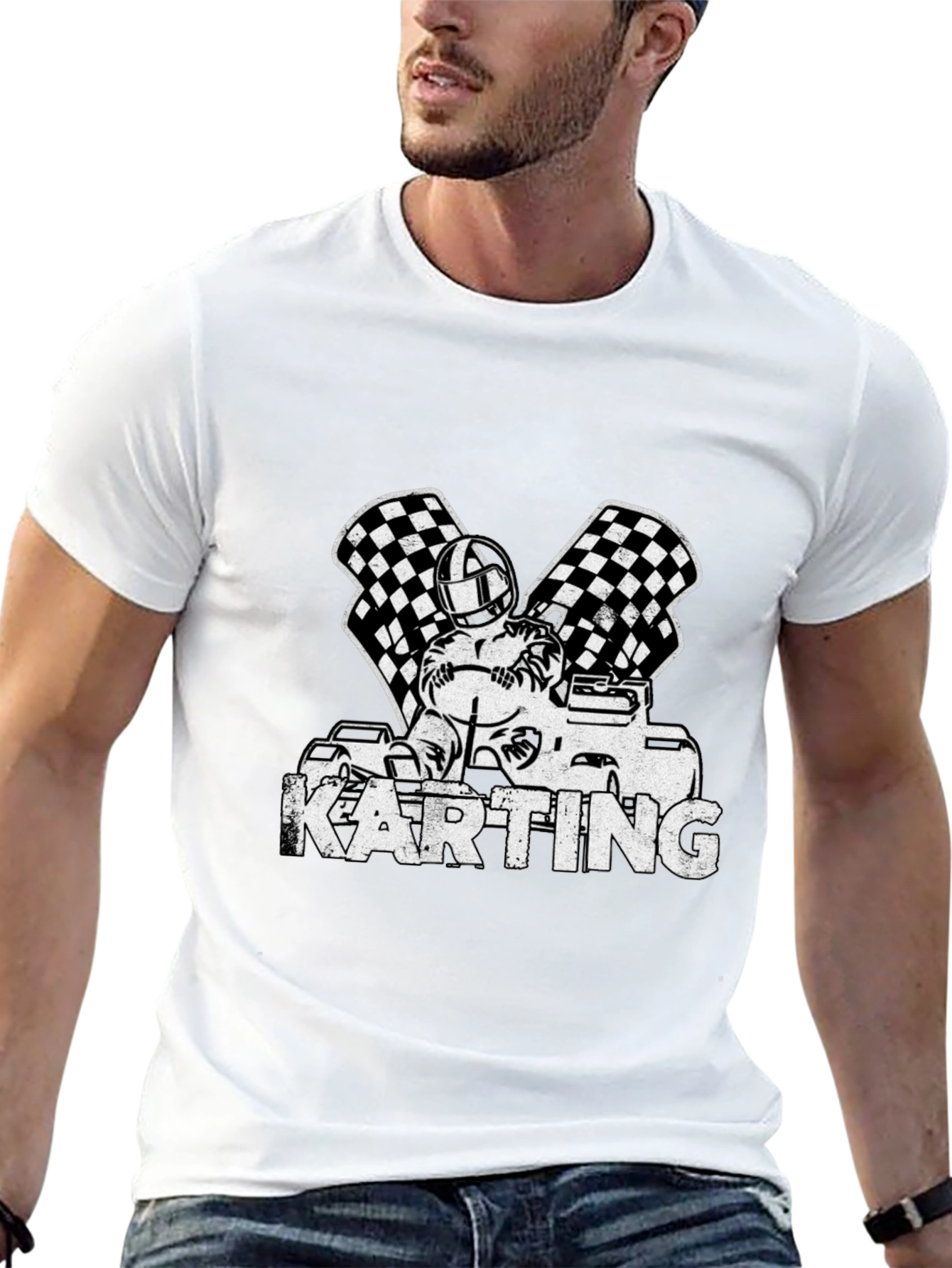 Karting T-Shirt - Race Car Driver Tee