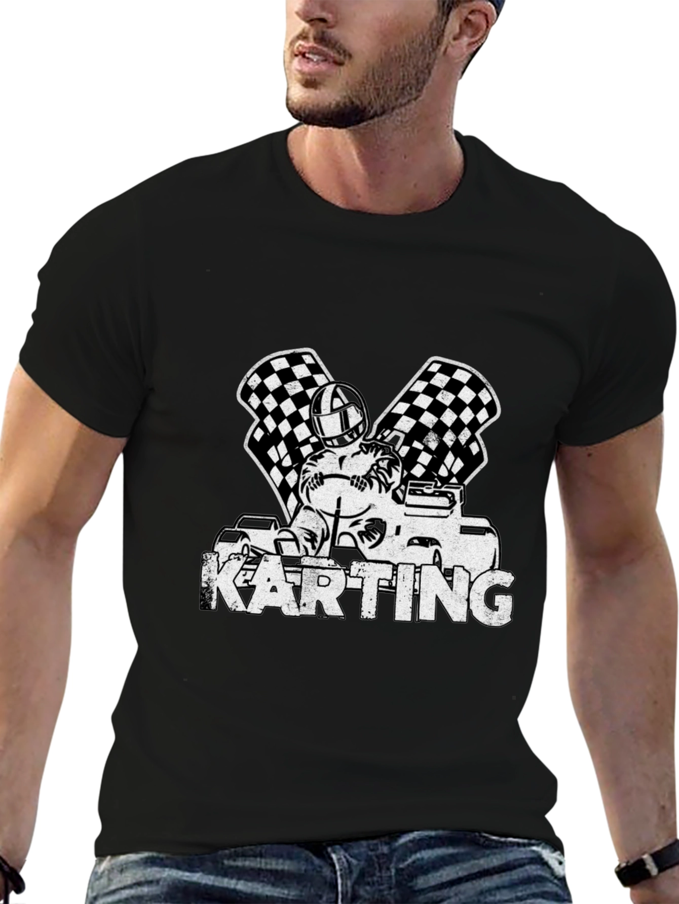 Karting T-Shirt - Race Car Driver Tee