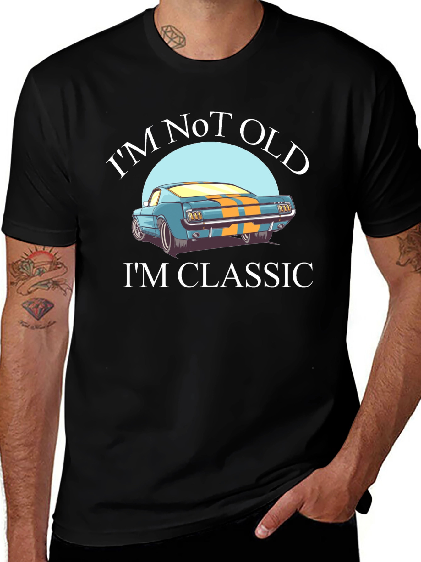 Im Not Old Im Classic Car T-Shirt