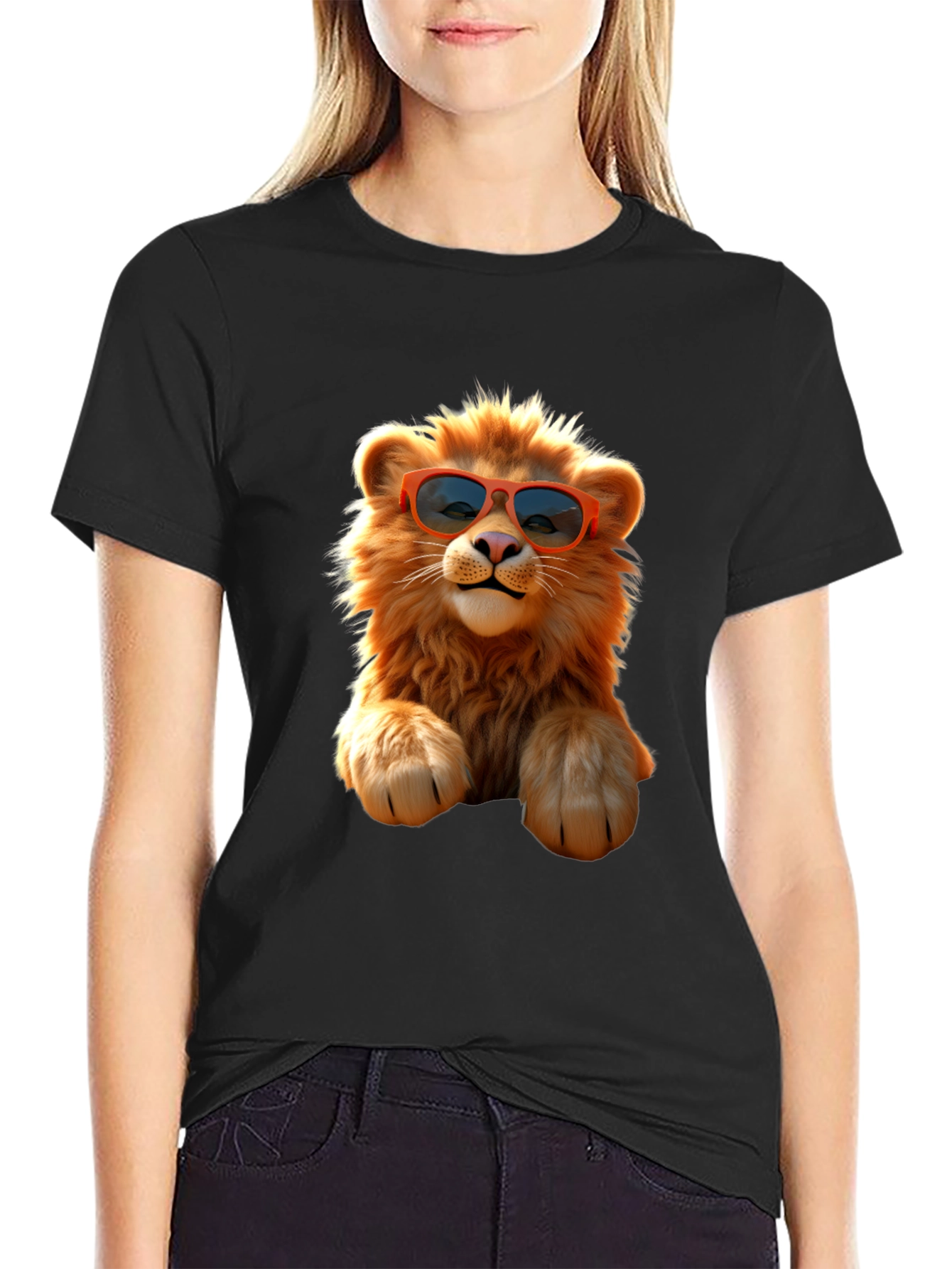 Cool Lion Graphic Tee