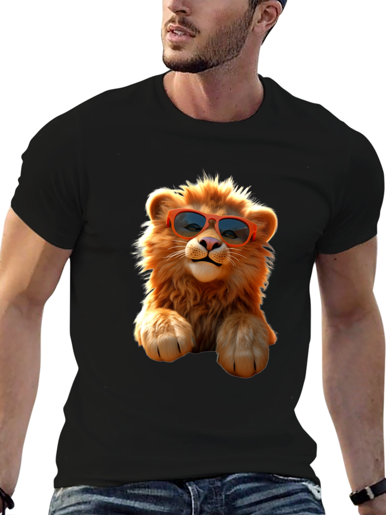 Cool Lion Graphic Tee
