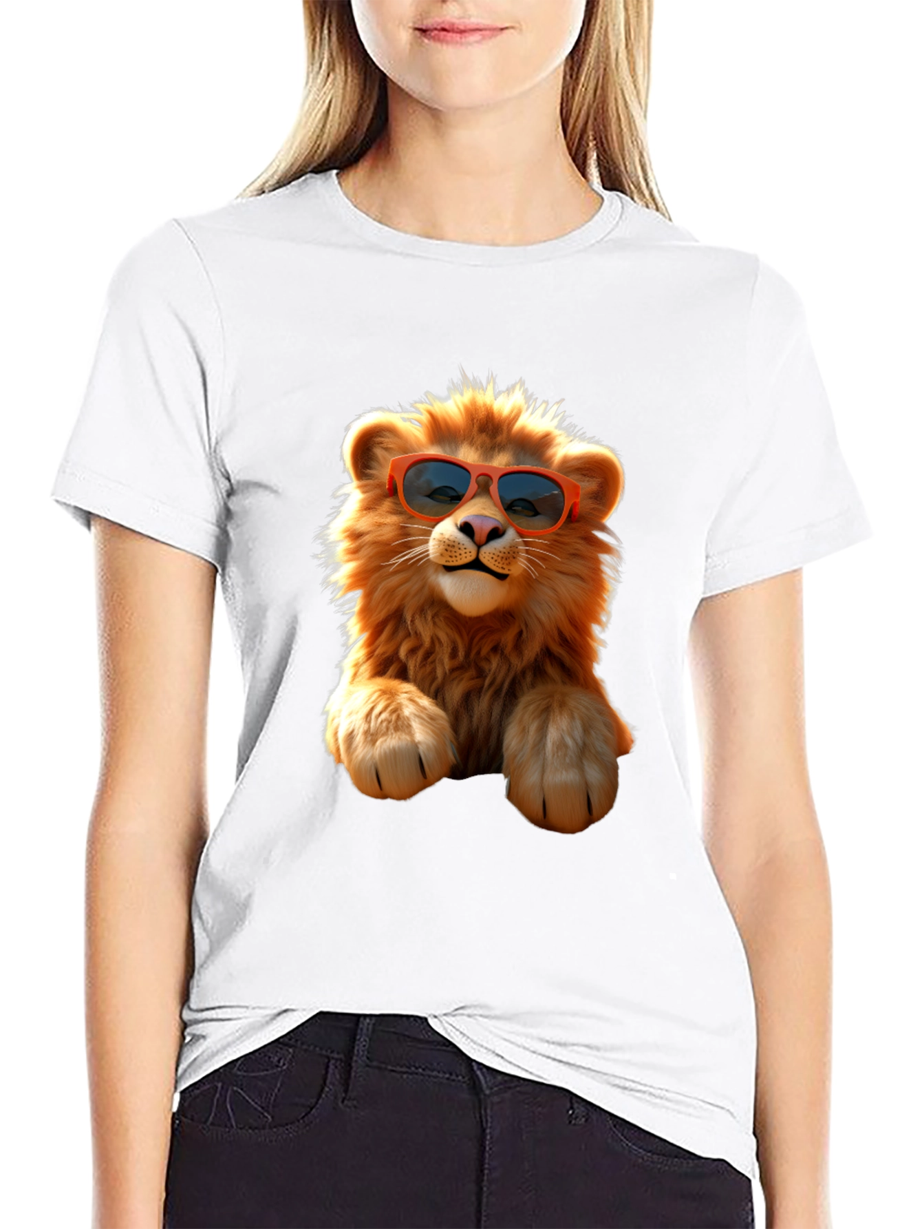 Cool Lion Graphic Tee