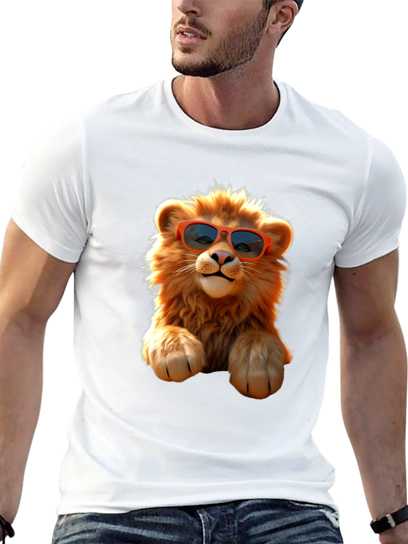 Cool Lion Graphic Tee