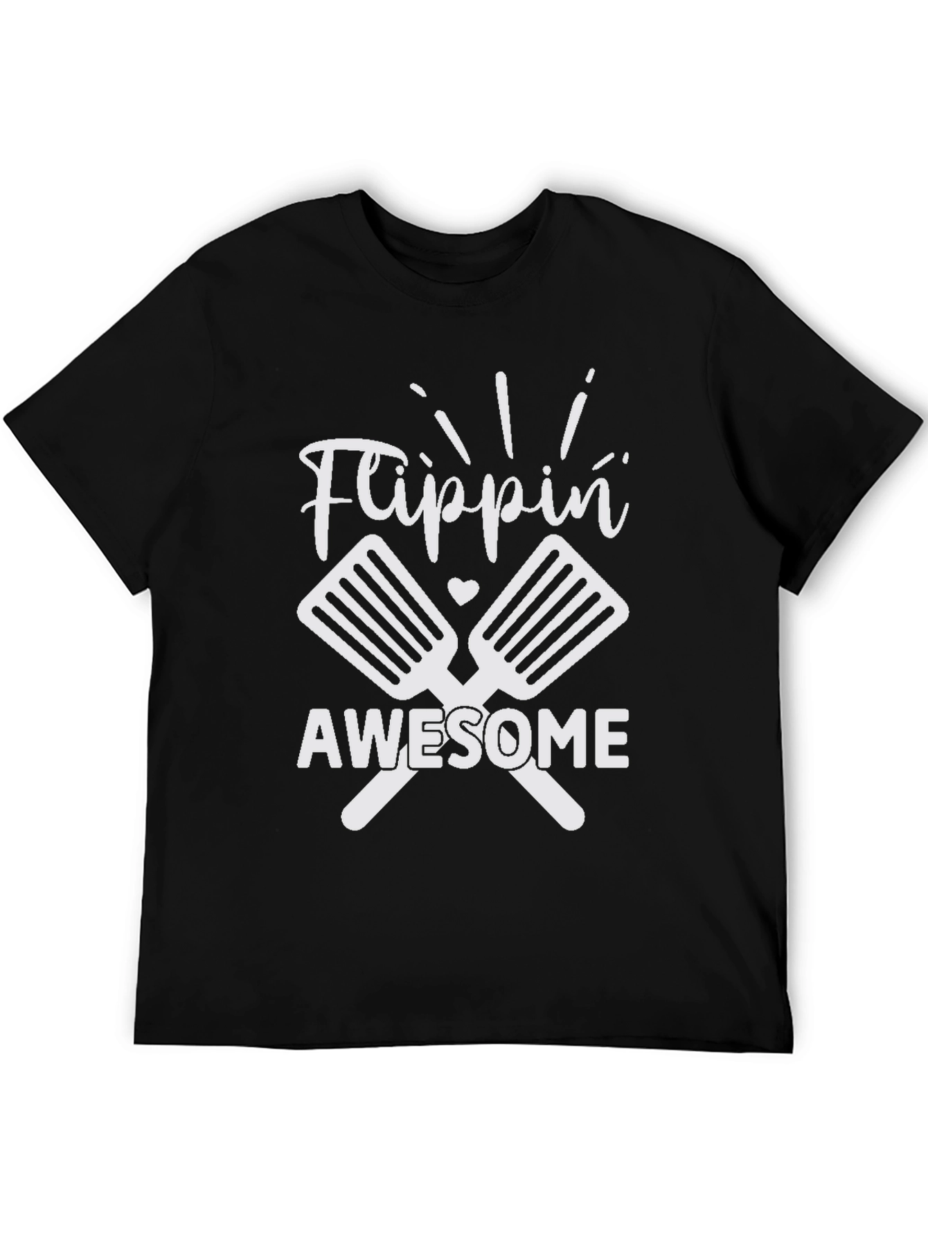 Flippin Awesome BBQ T-Shirt - Grilling & Cookout Apparel
