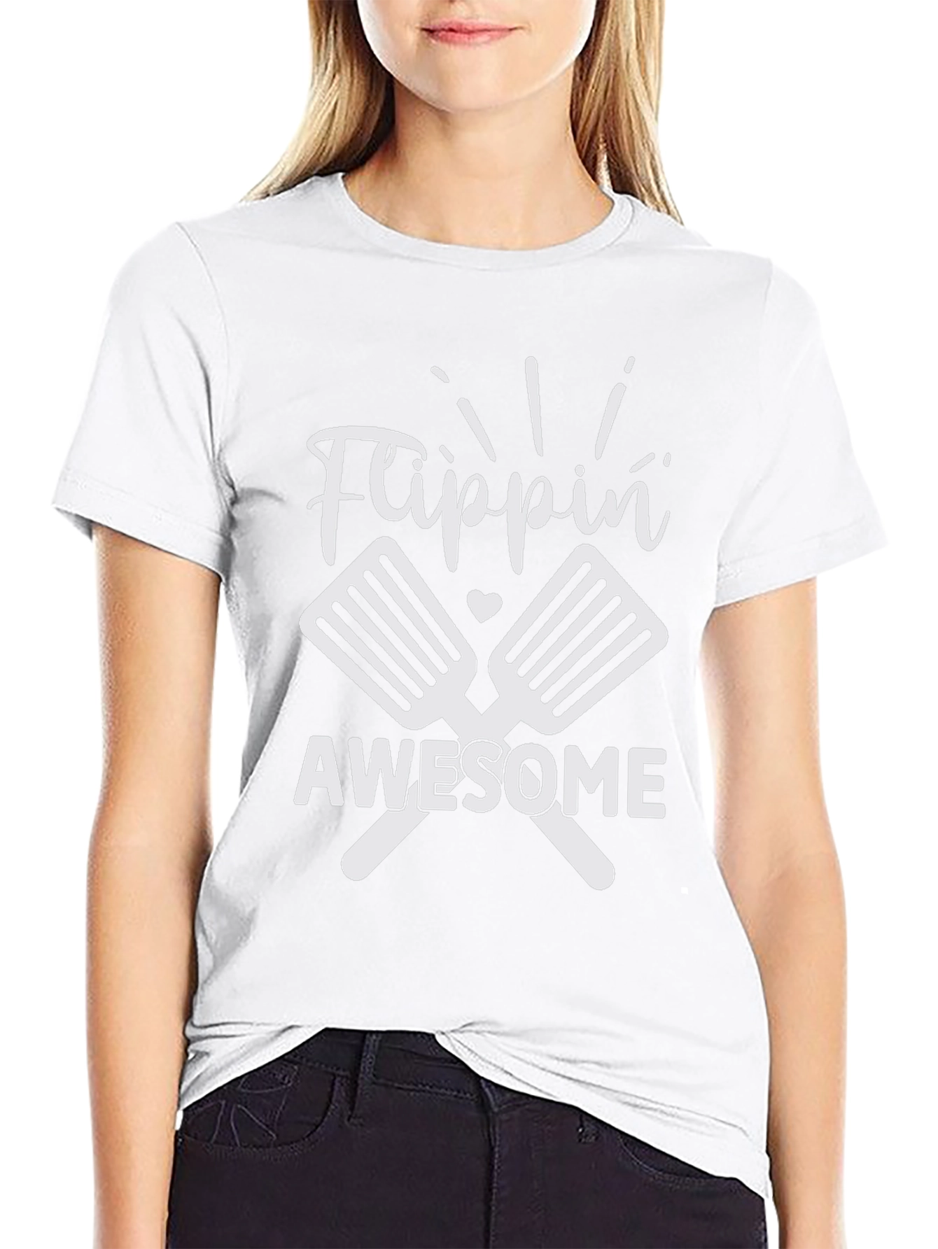 Flippin Awesome BBQ T-Shirt - Grilling & Cookout Apparel