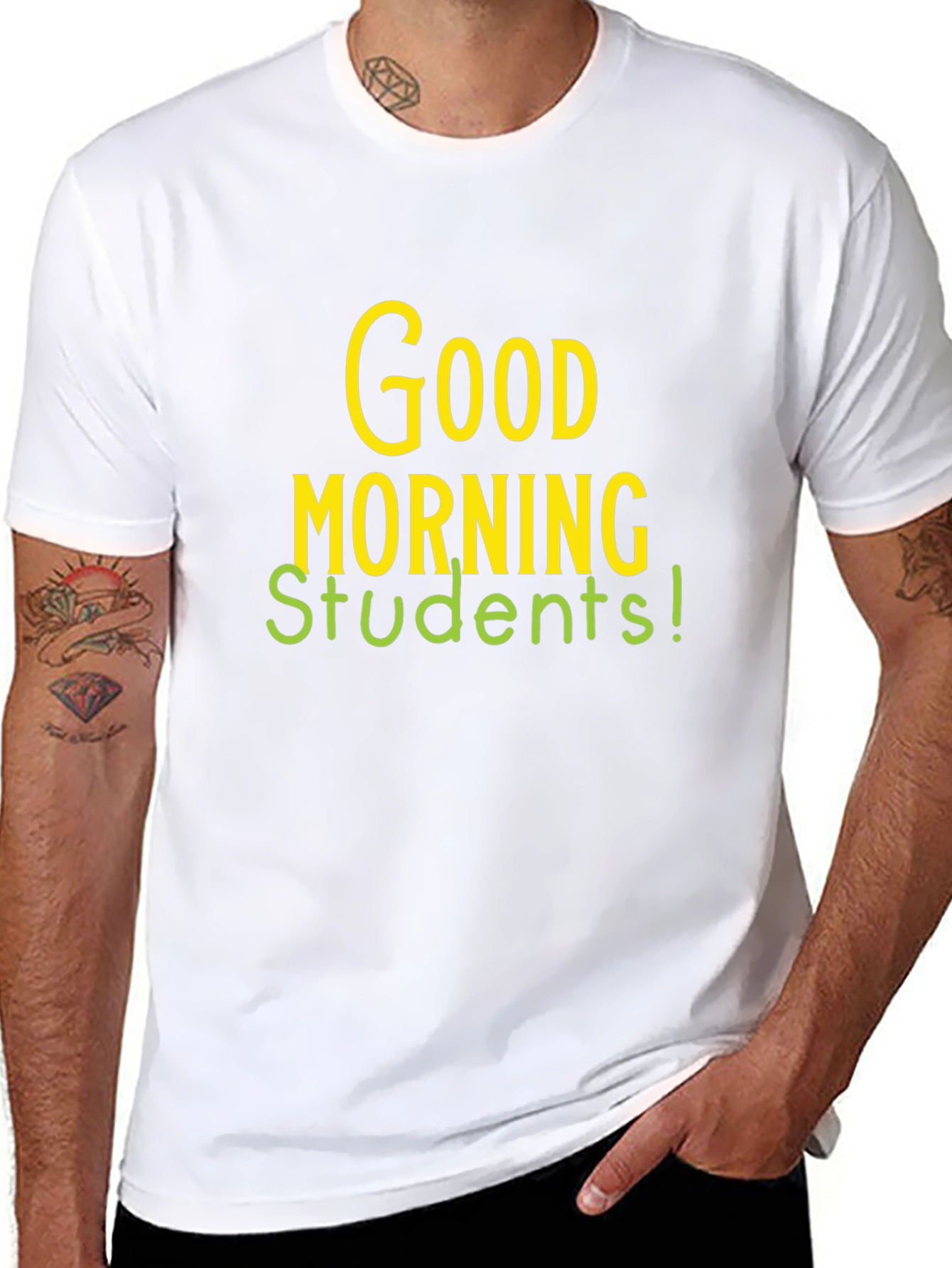 Good Morning Students Graphic T-Shirt