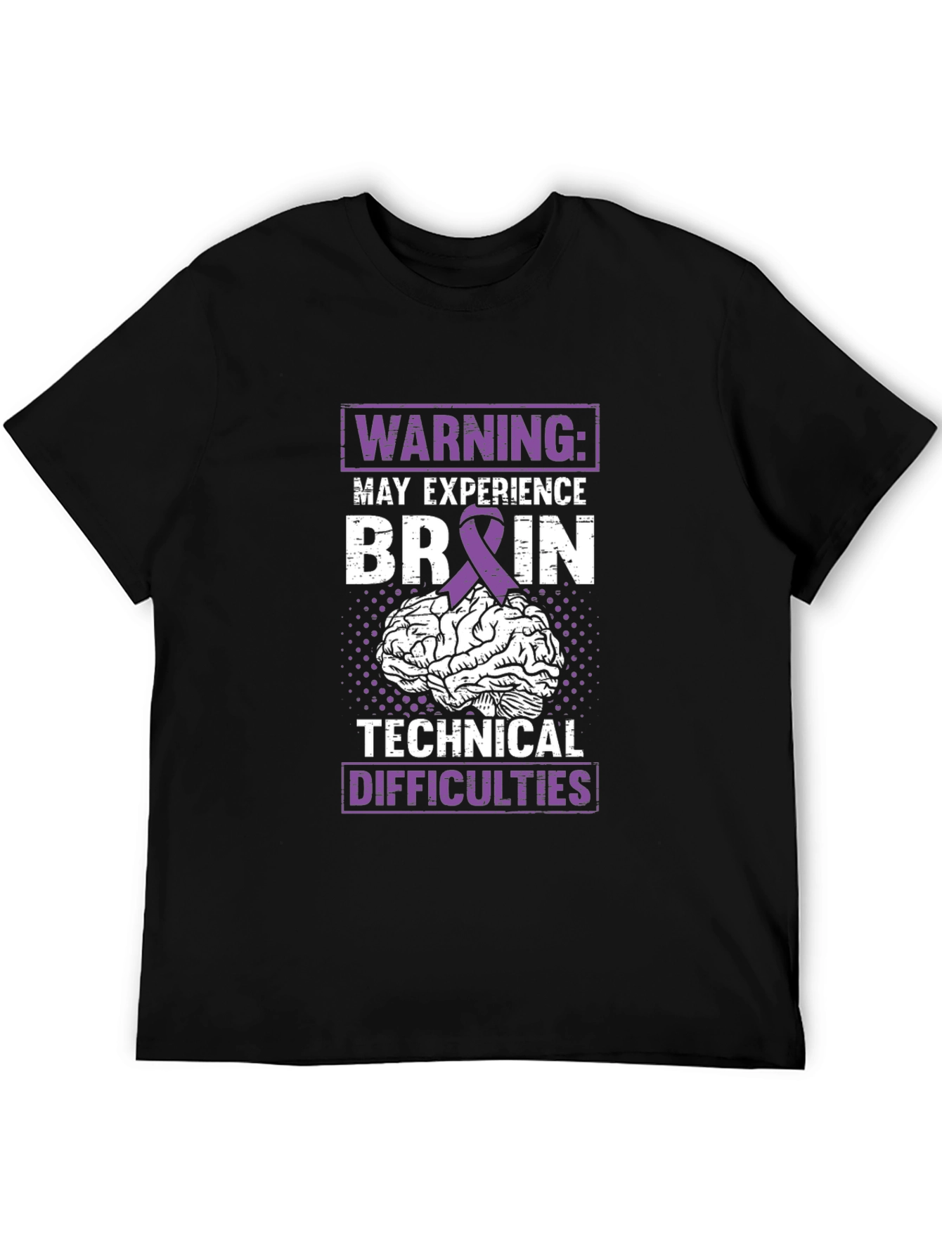 Warning May Experience Brain Technical Difficulties T-Shirt
