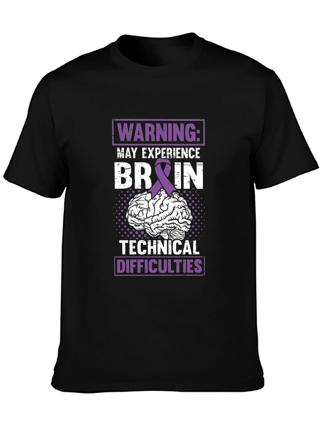 Warning May Experience Brain Technical Difficulties T-Shirt