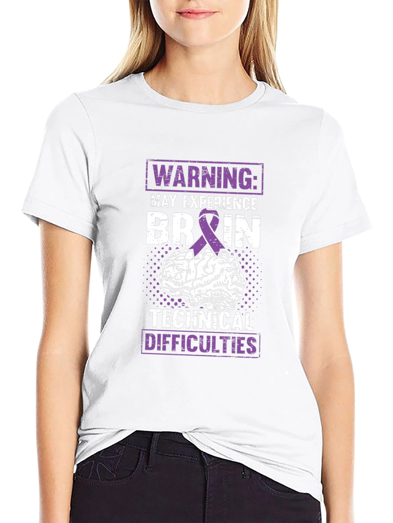 Warning May Experience Brain Technical Difficulties T-Shirt