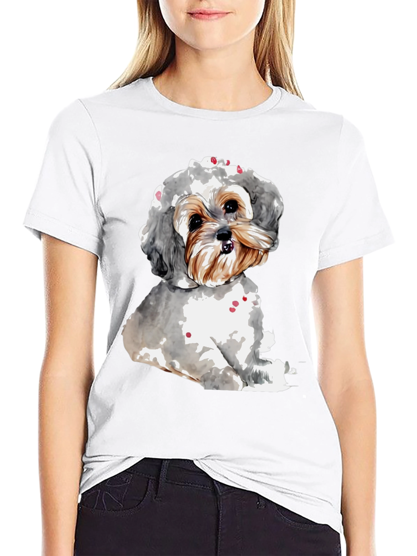Dog Lovers T-Shirt: Cute Puppy Design