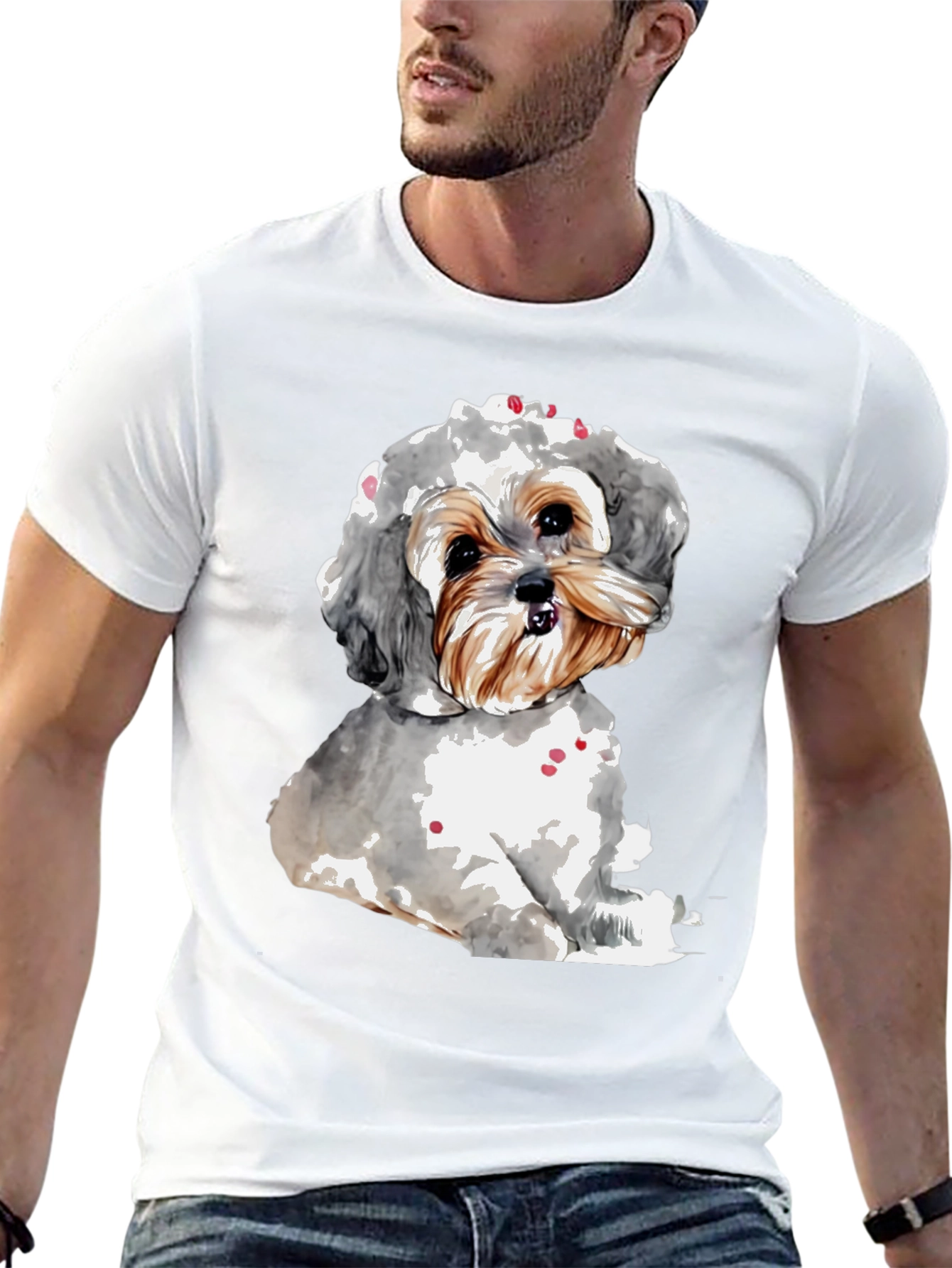 Dog Lovers T-Shirt: Cute Puppy Design