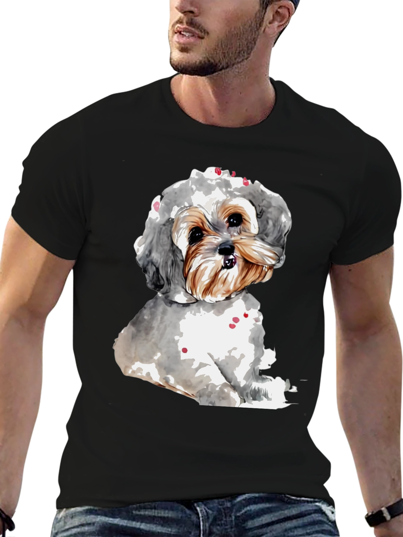 Dog Lovers T-Shirt: Cute Puppy Design