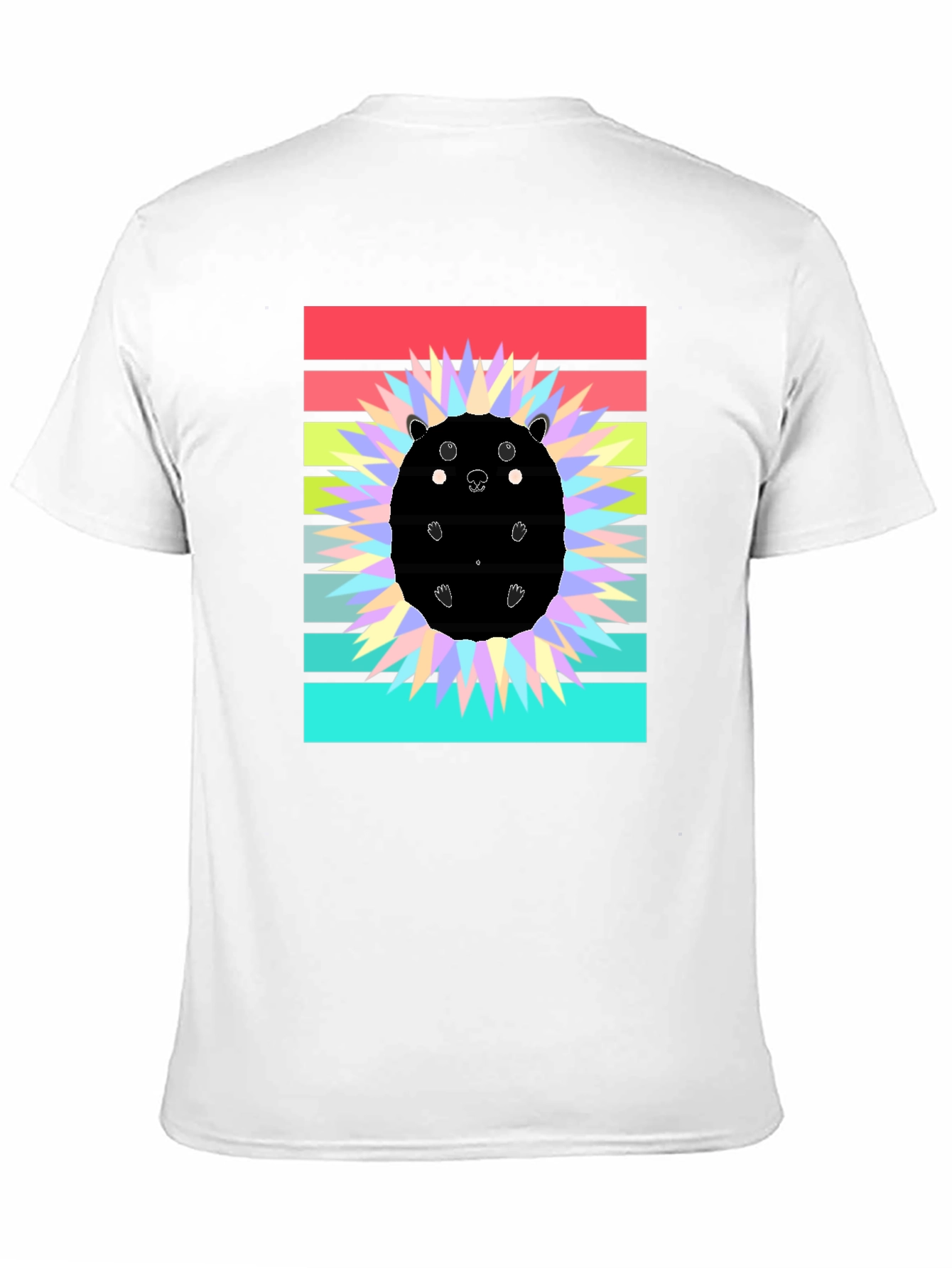 Cute Hedgehog Graphic Tee