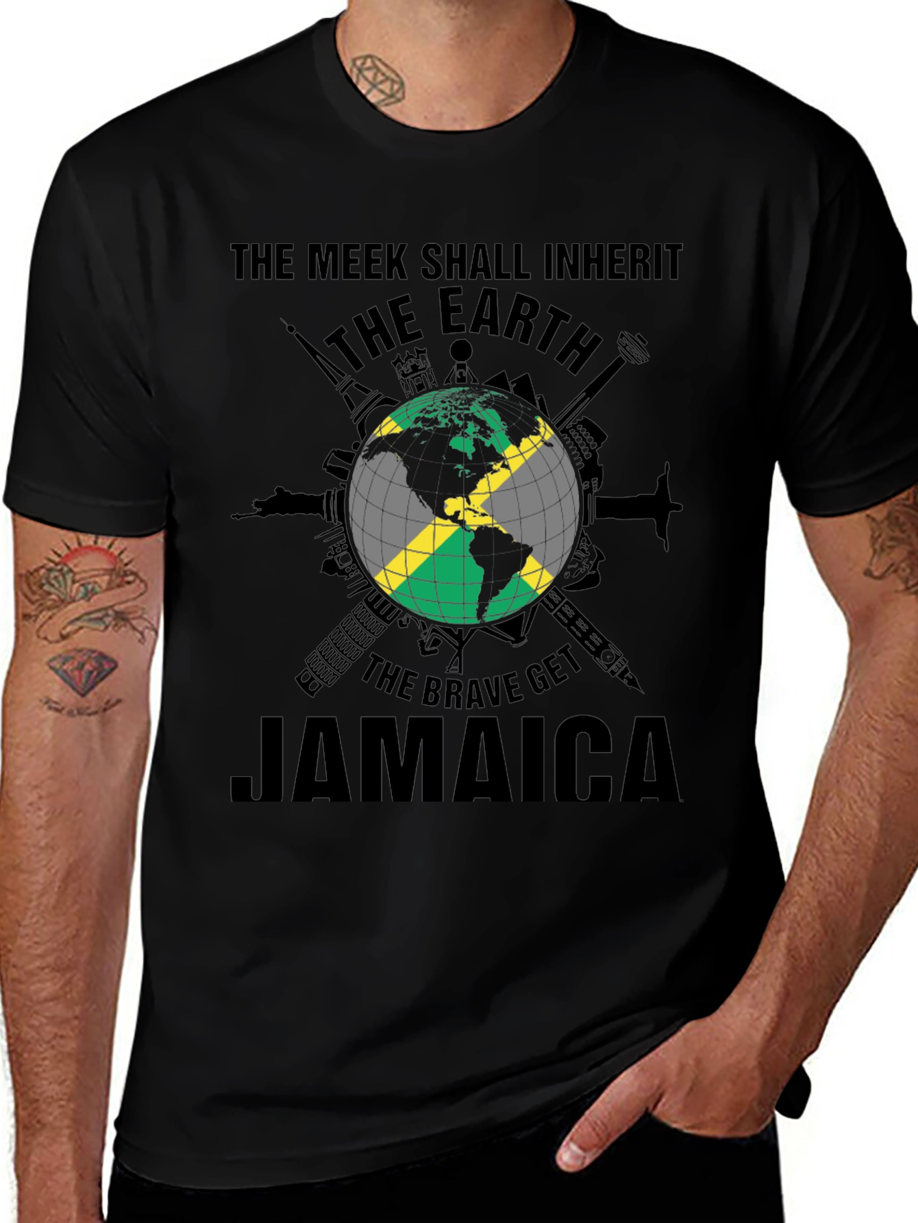 Jamaica T-Shirt - Meek Shall Inherit