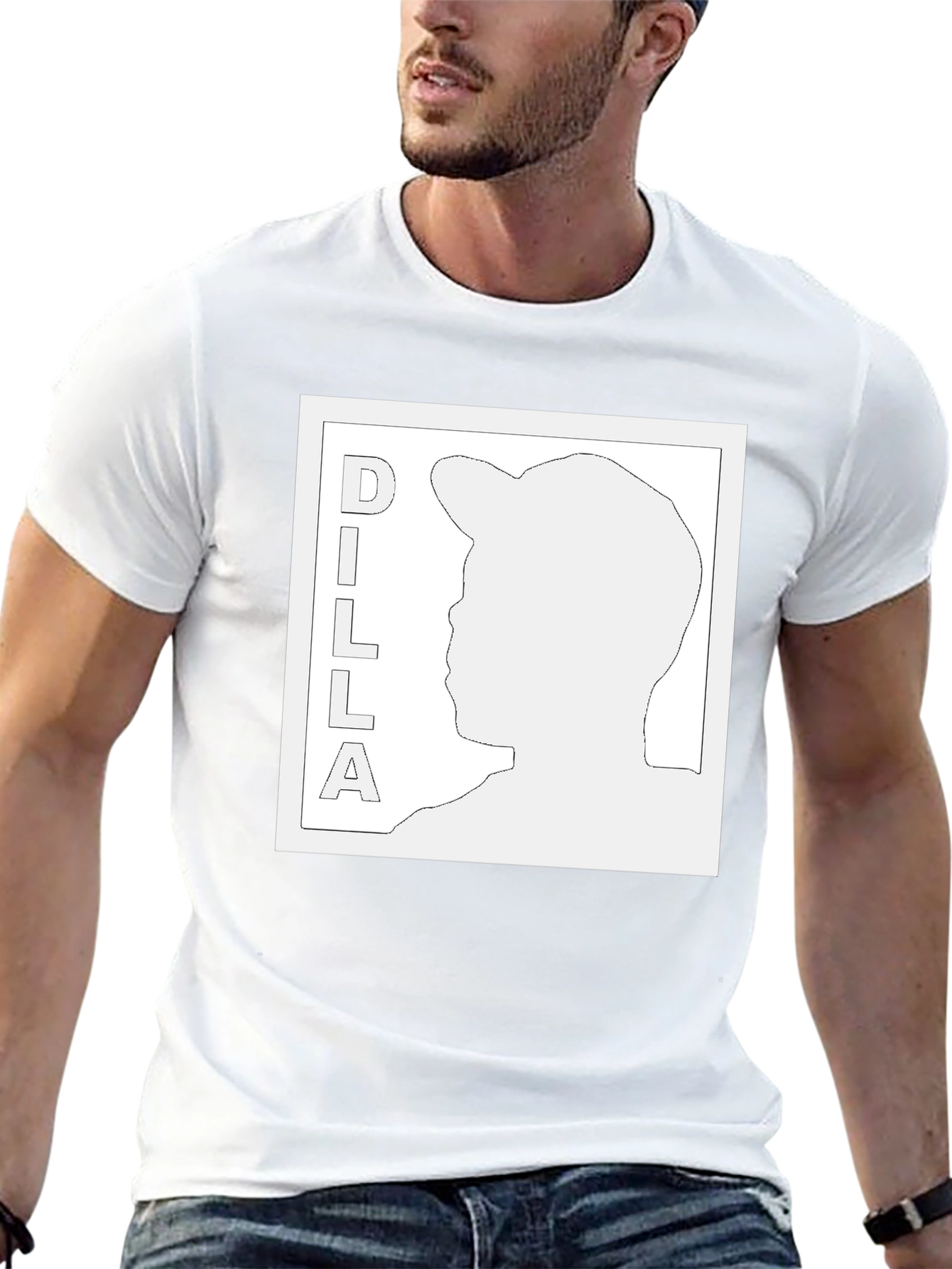 Dilla Graphic Tee - Stylish Black T-Shirt