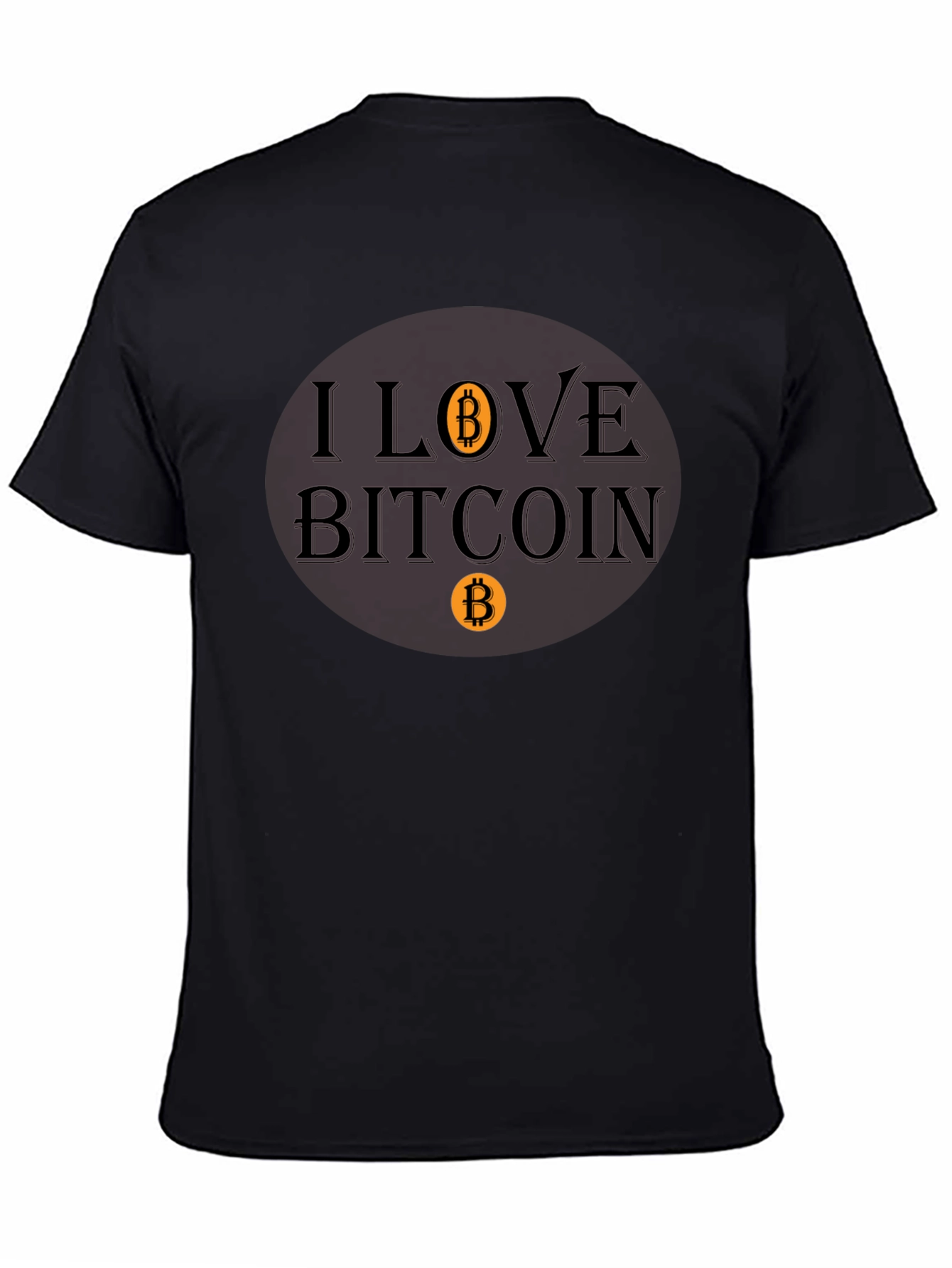 I Love Bitcoin Graphic Tee - Crypto Enthusiast Shirt