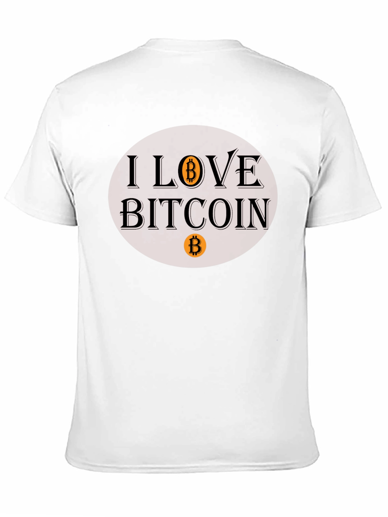 I Love Bitcoin Graphic Tee - Crypto Enthusiast Shirt