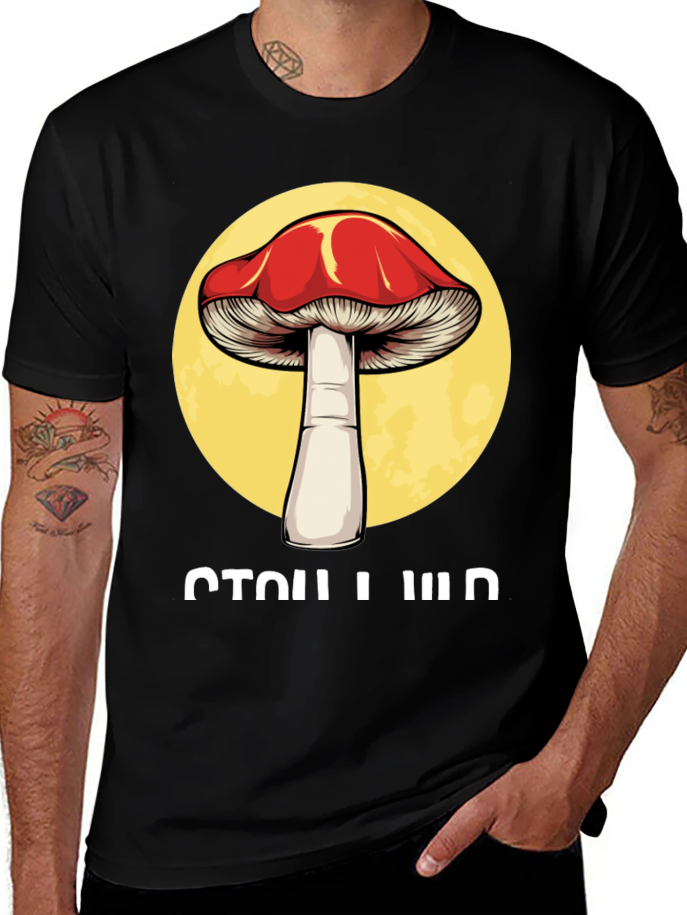 Mushroom Graphic Tee - Still I Wild