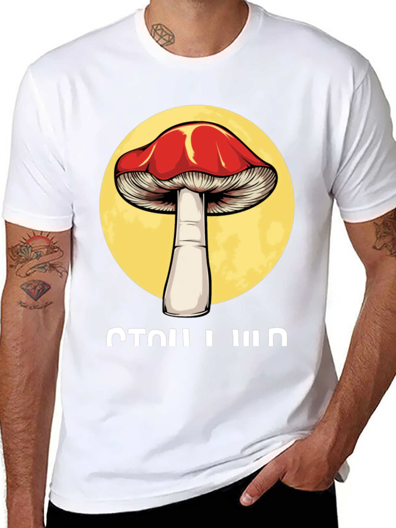 Mushroom Graphic Tee - Still I Wild