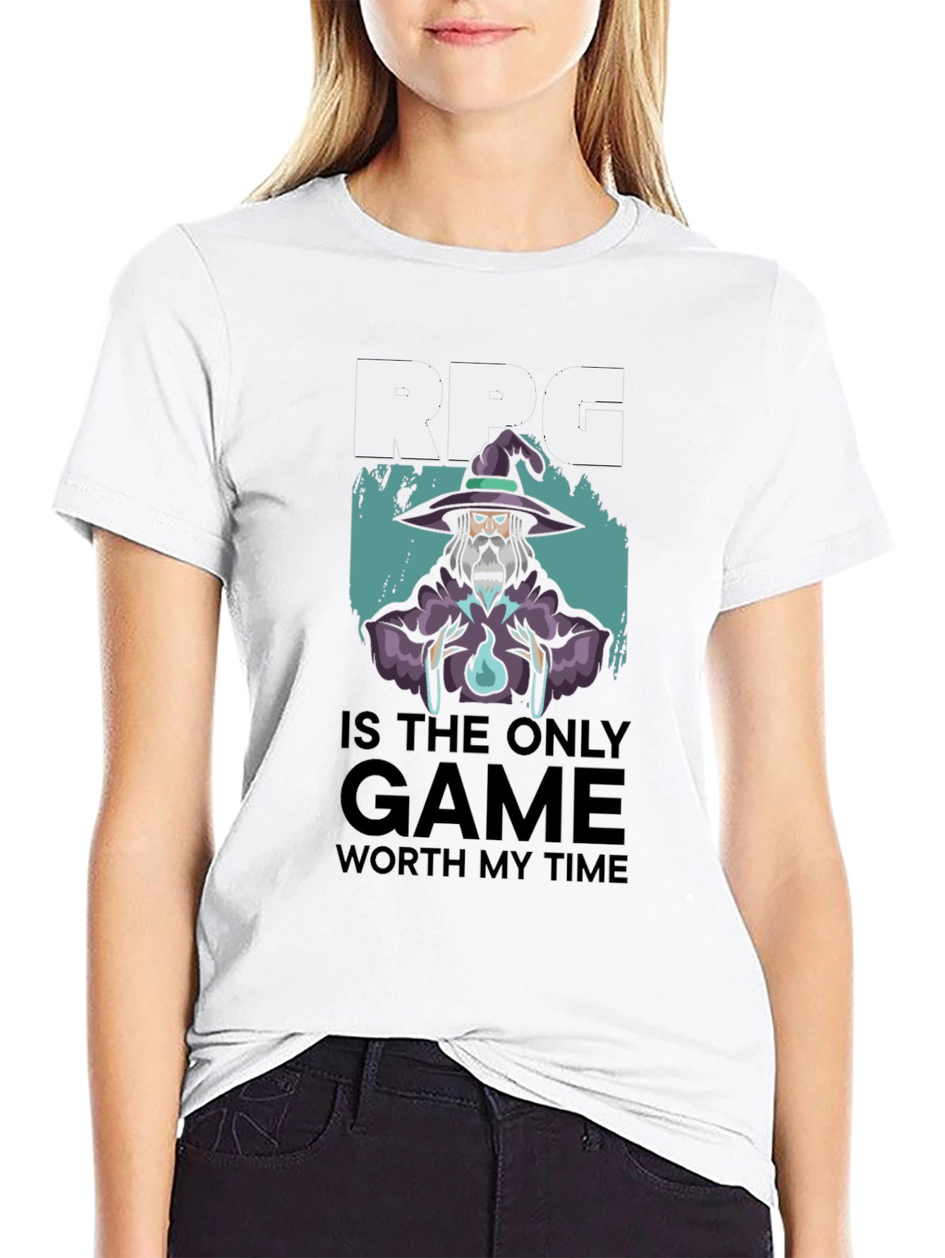 RPG Wizard T-Shirt - Gamer Tee