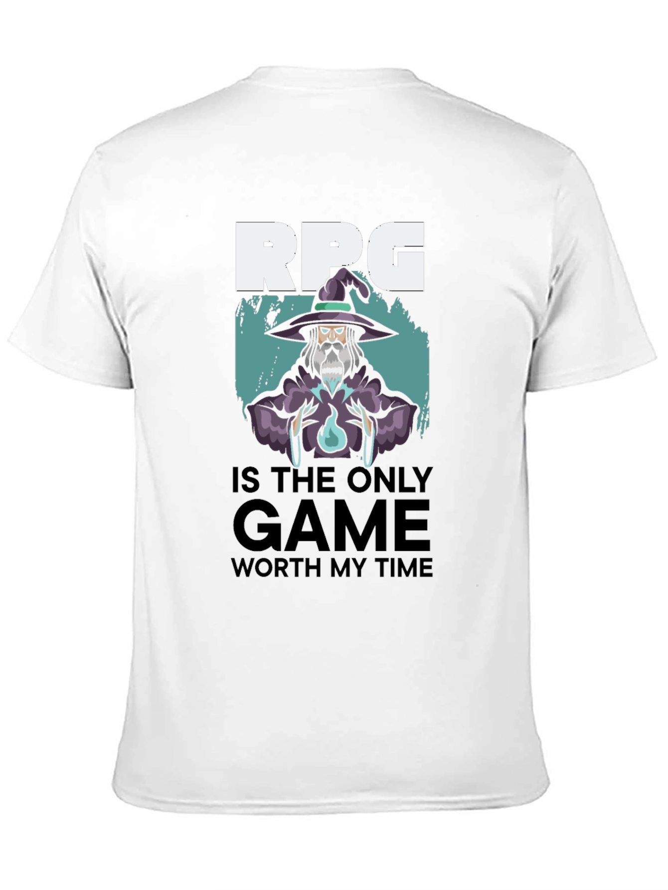 RPG Wizard T-Shirt - Gamer Tee