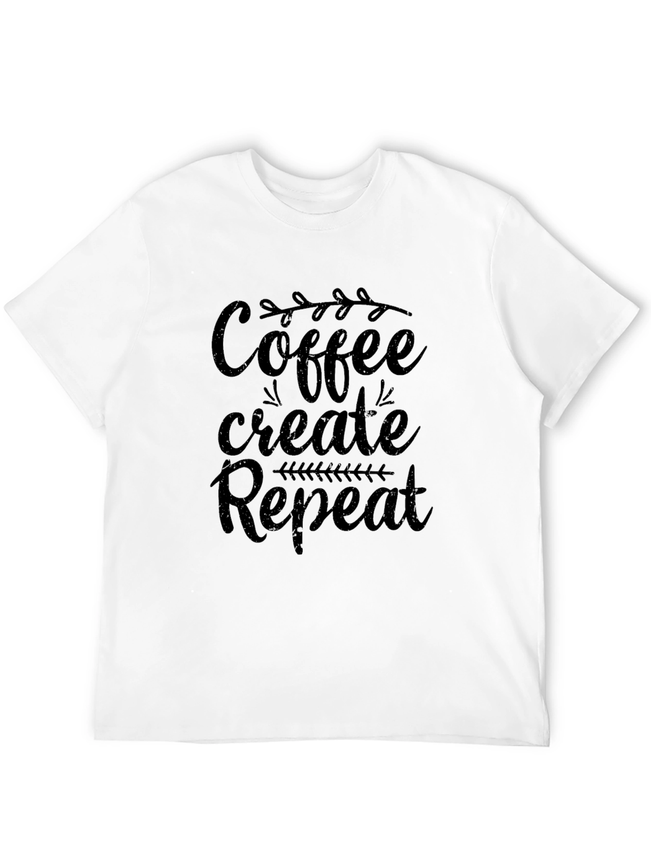 Coffee Create Repeat Graphic Tee