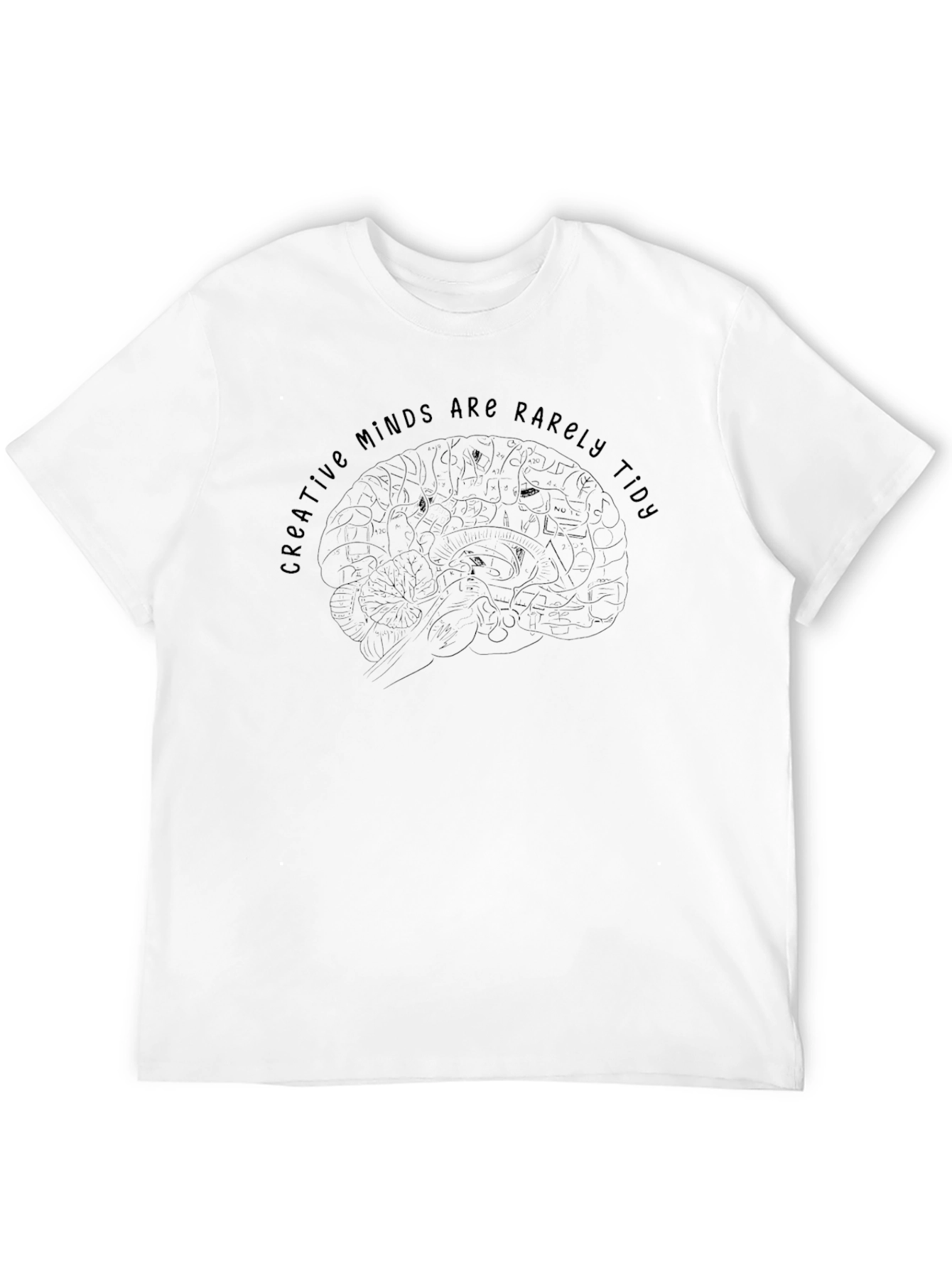 Creative Minds Graphic T-Shirt - Black