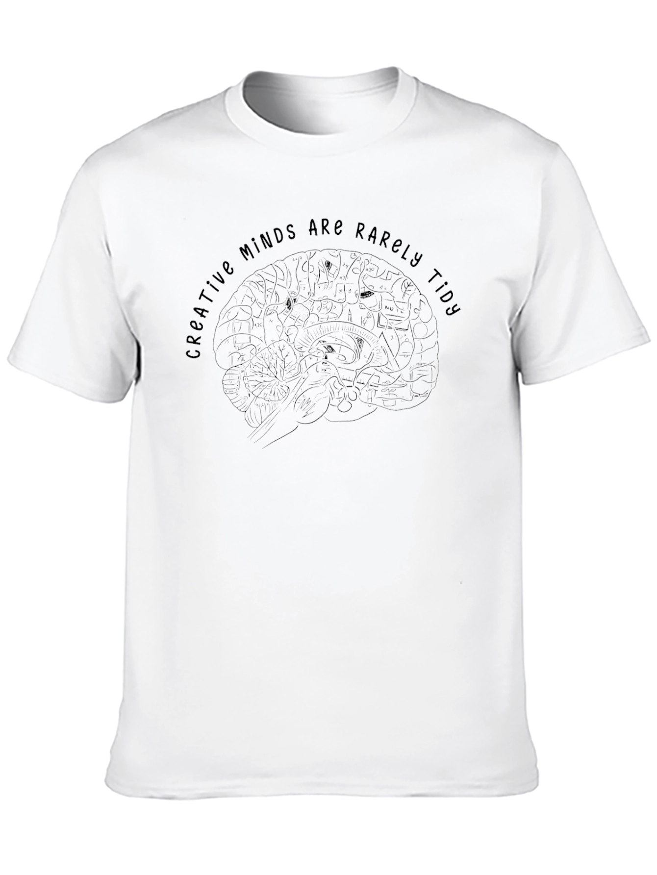 Creative Minds Graphic T-Shirt - Black
