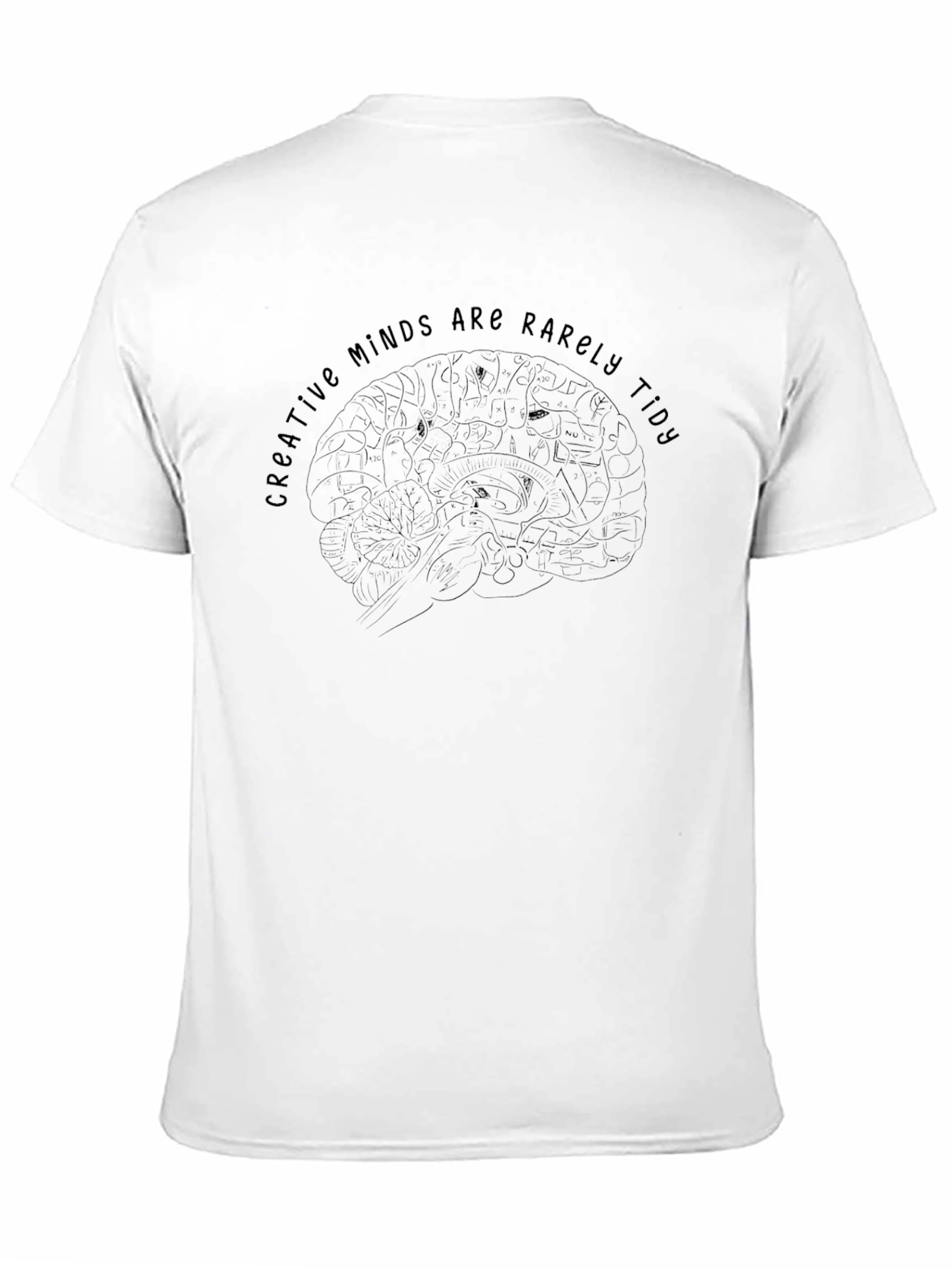 Creative Minds Graphic T-Shirt - Black