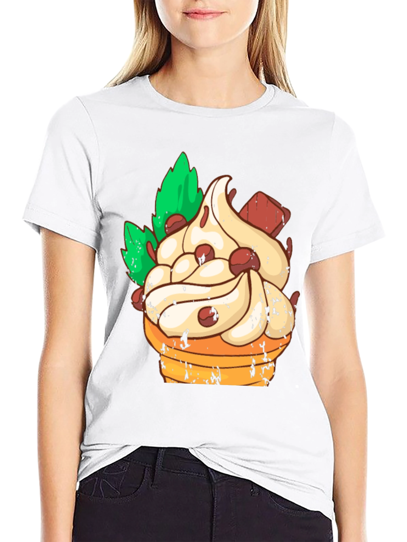 Dessert Graphic Tee - Sweet Treat Style!