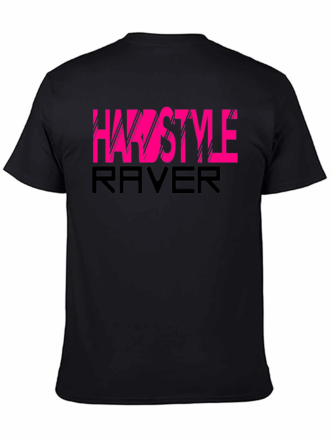 Hairstyle Raver Graphic Tee - Black