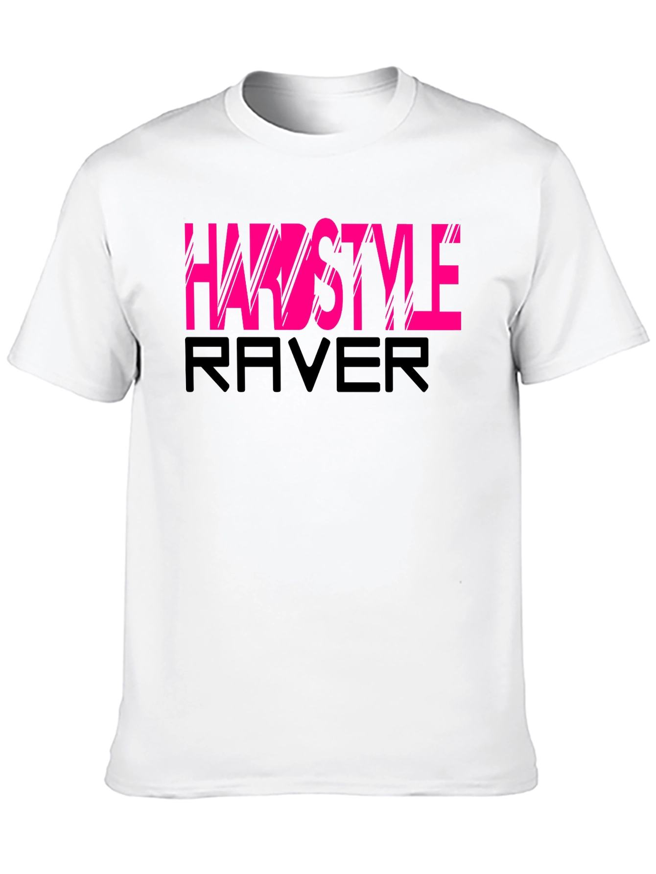 Hairstyle Raver Graphic Tee - Black