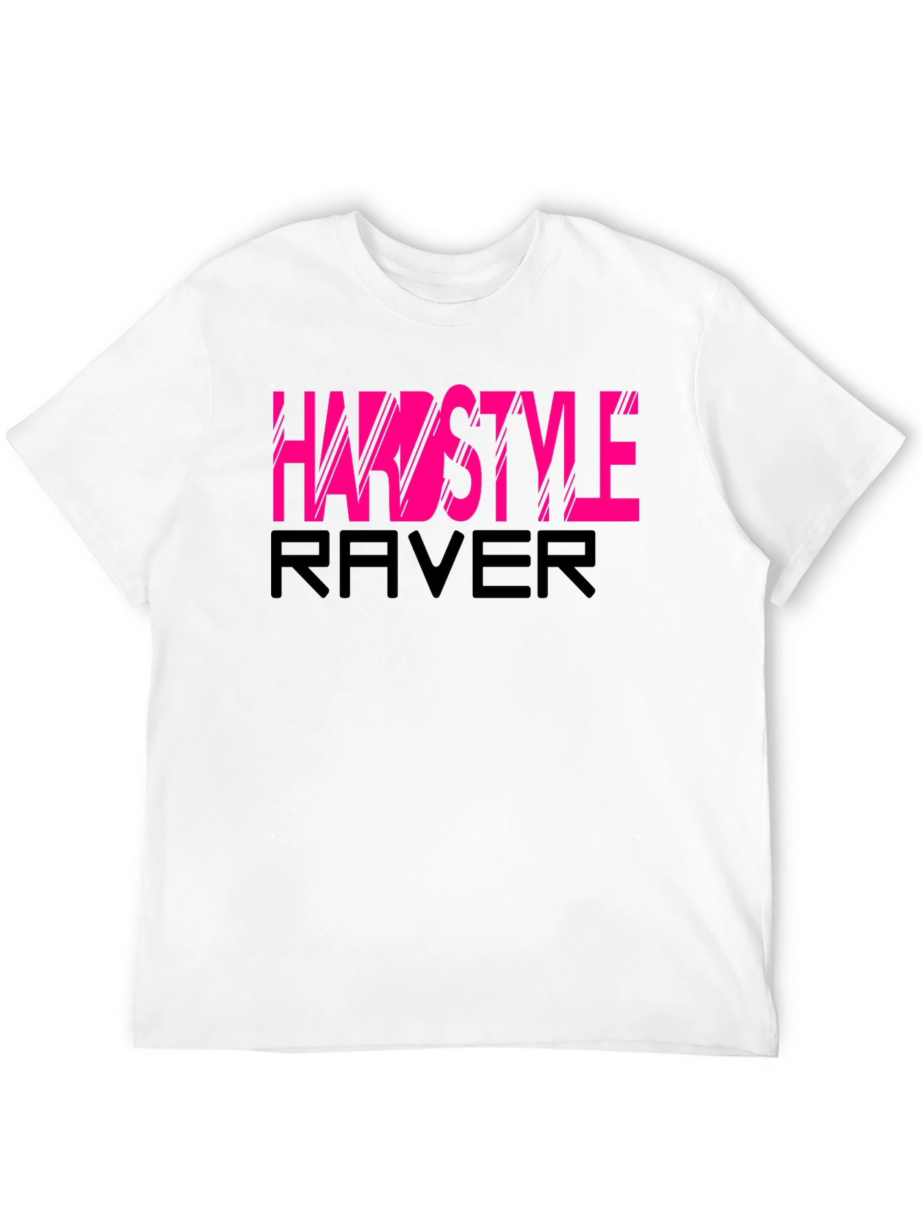 Hairstyle Raver Graphic Tee - Black