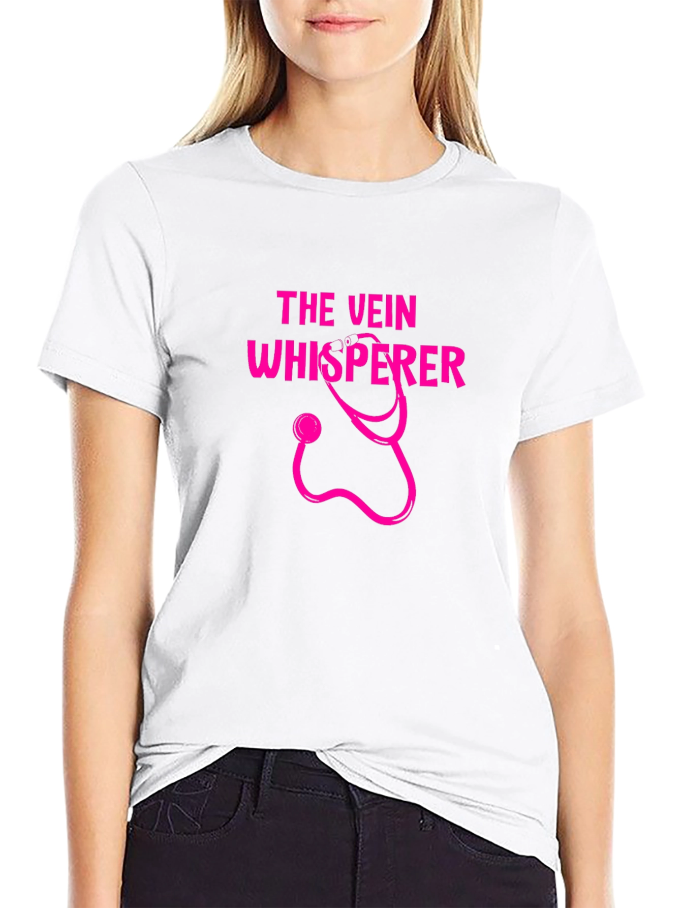 The Vein Whisperer Graphic T-Shirt - Phlebotomist Tee